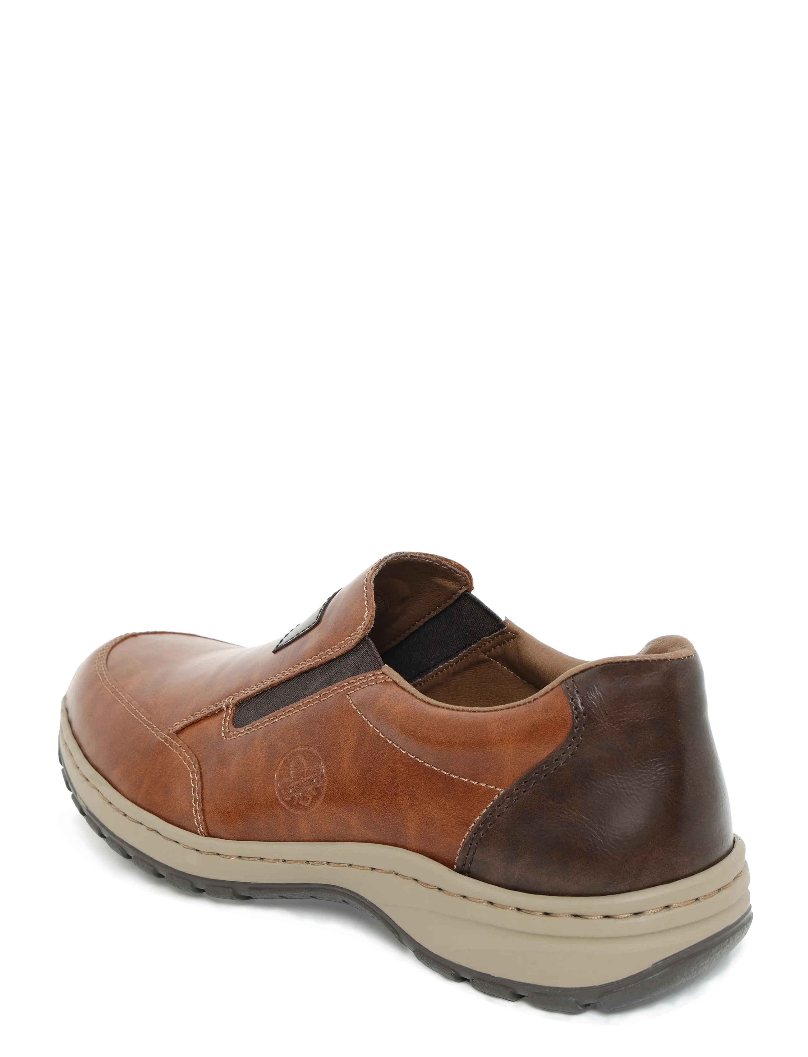 Rieker - Rieker Men's shoes 03354-23 Brown - loafer - brown - 1