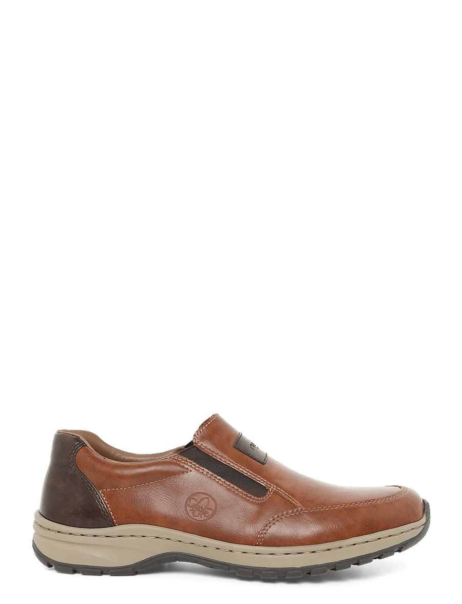 Rieker - Rieker Men's shoes 03354-23 Brown - loafer - brown - 2