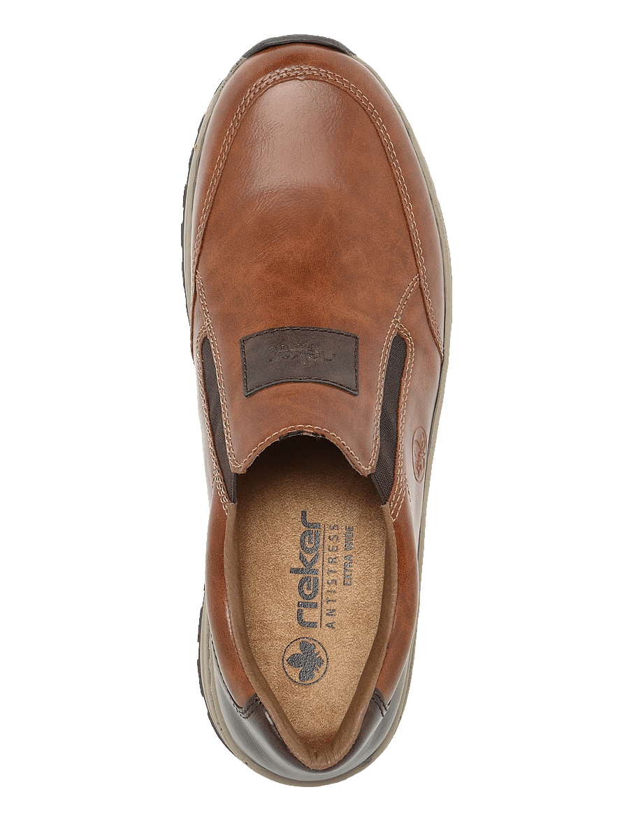 Rieker - Rieker Men's shoes 03354-23 Brown - loafer - brown - 3