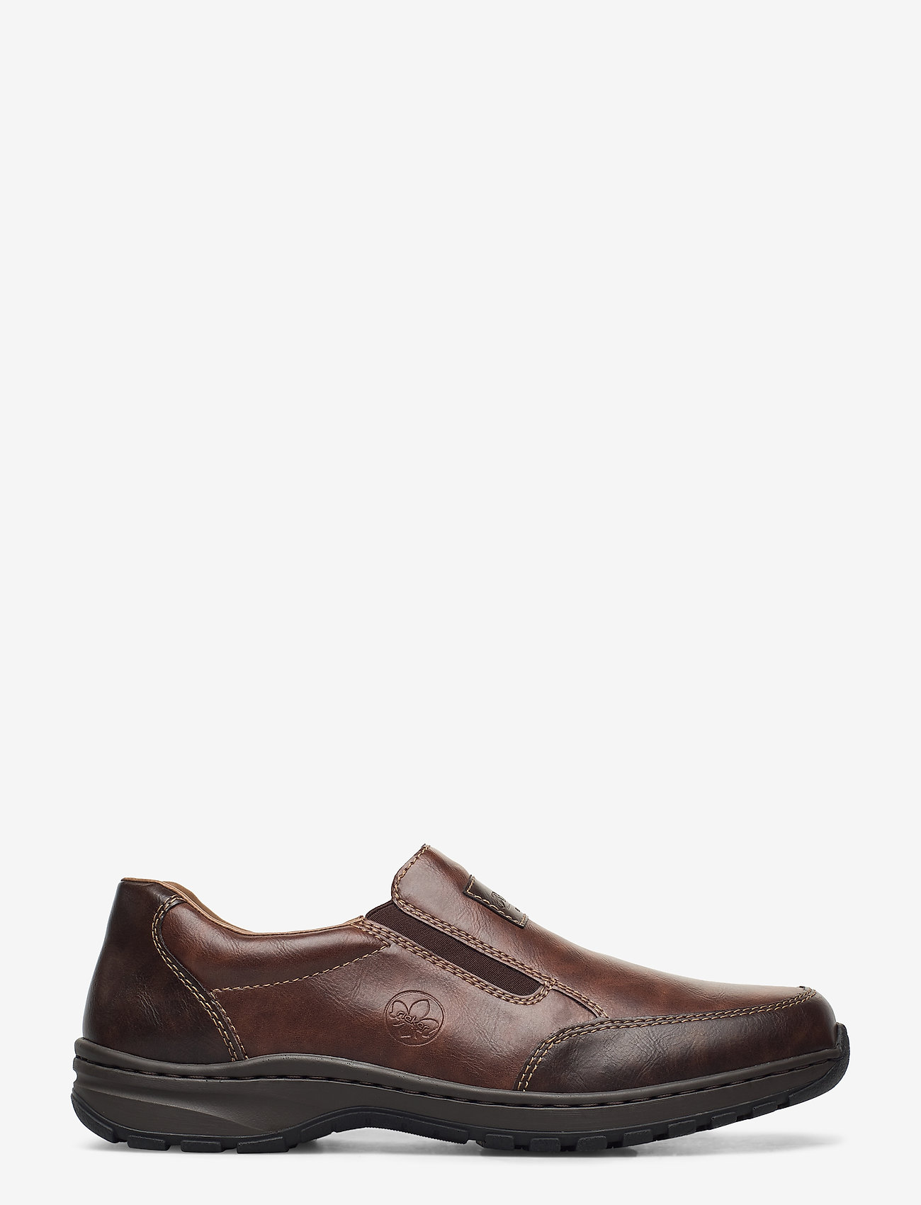 Rieker - Rieker Men's shoes 03354-06 Black - loafers - dark brown - 1