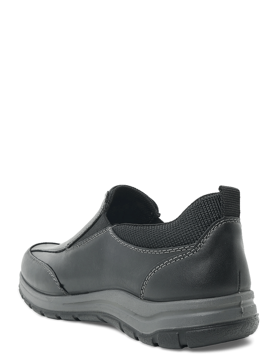 Rieker - 03658-00 - slip-on sneaker - black - 1