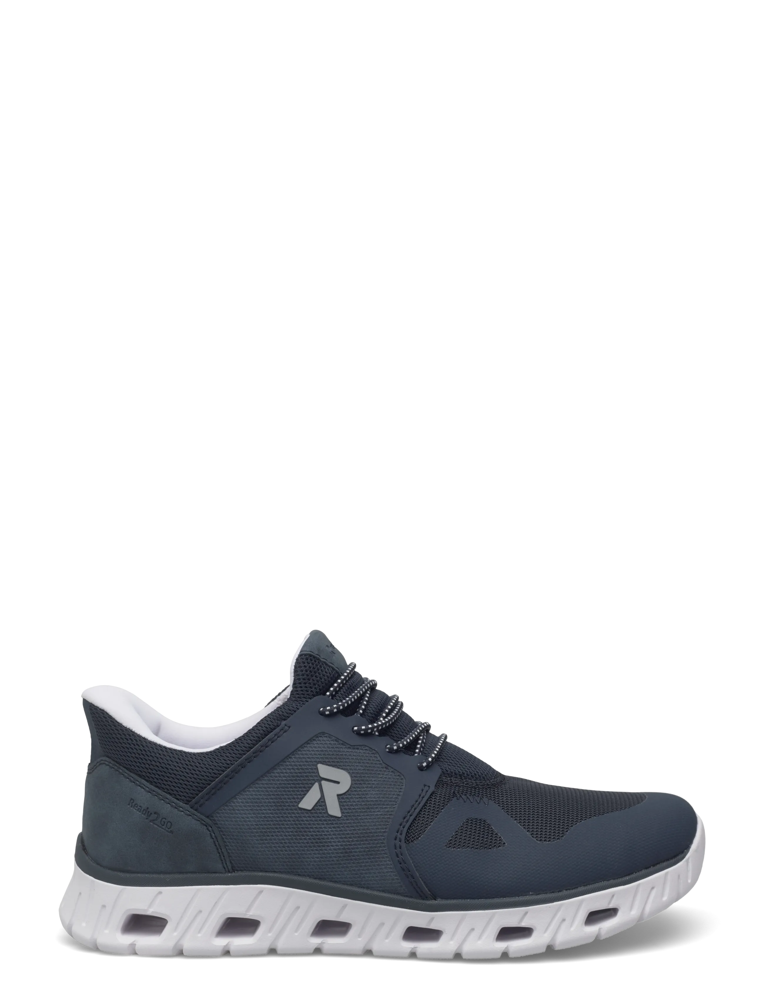 Rieker - 04355-80 - lave sneakers - blue - 1