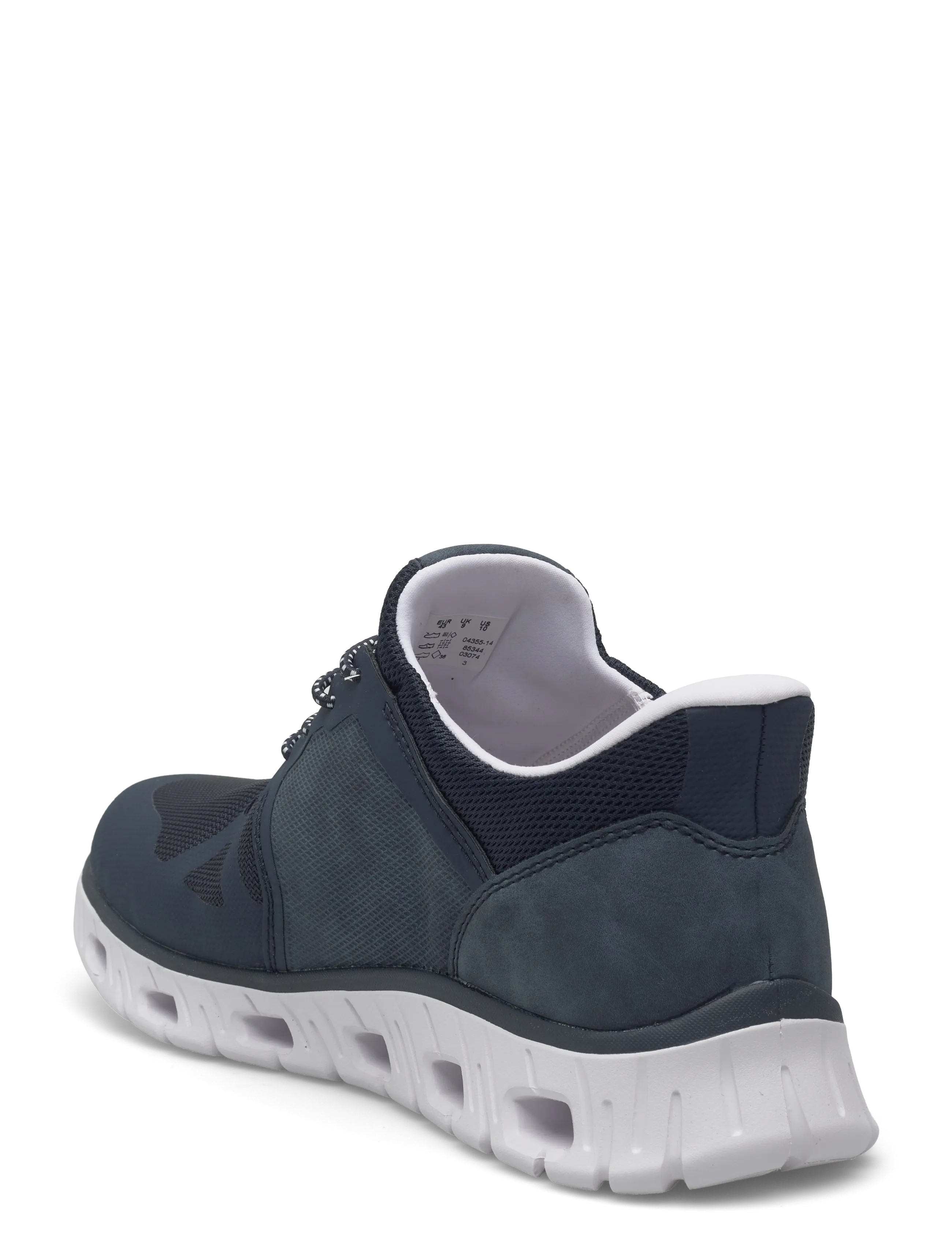 Rieker - 04355-80 - lave sneakers - blue - 2