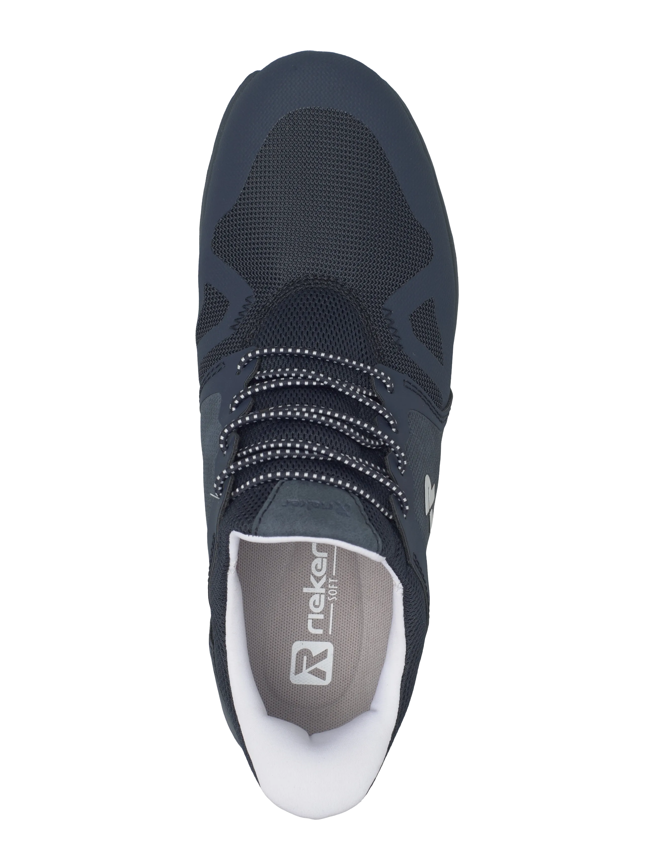 Rieker - 04355-80 - lave sneakers - blue - 3