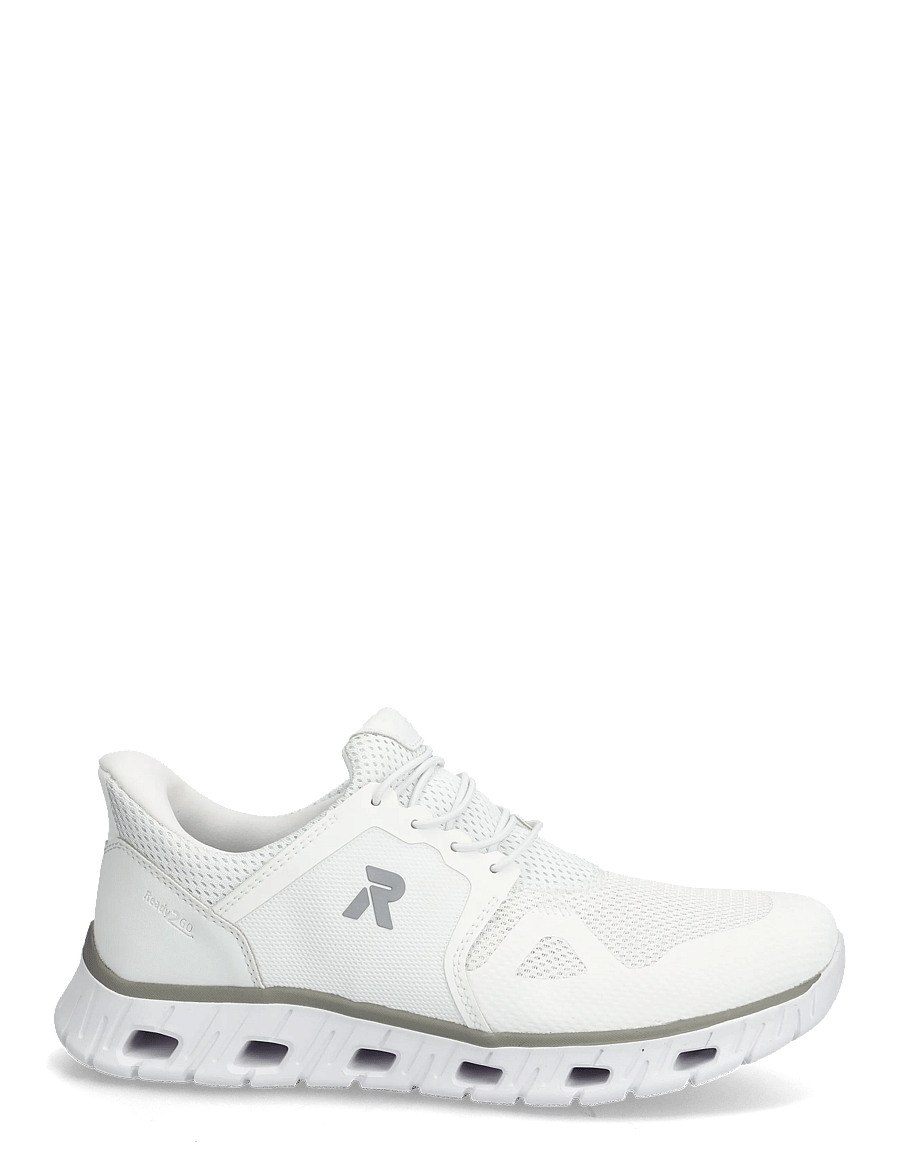 Rieker - Rieker Men's shoes 04355-80 White - kõrge säärega tossud - white - 1