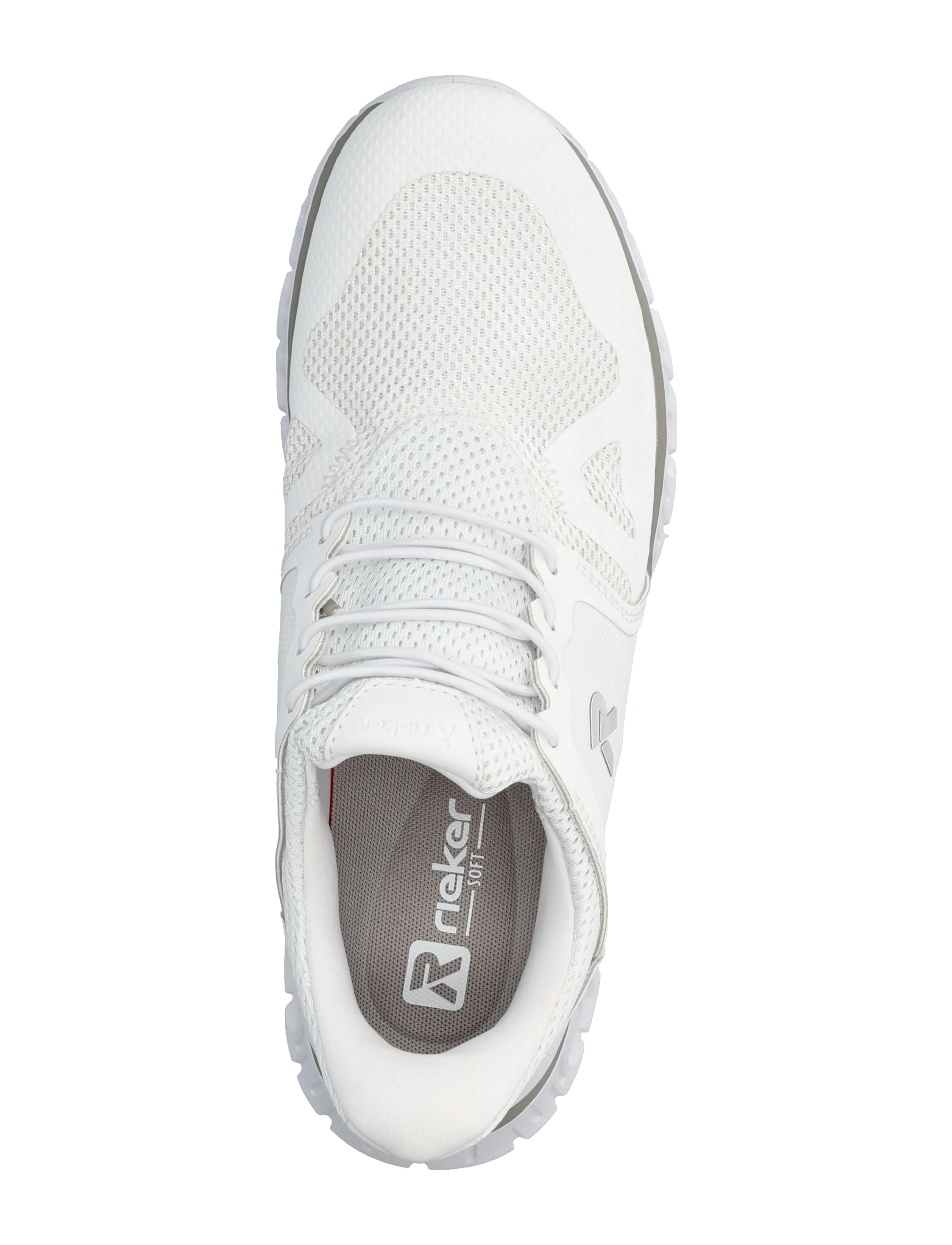 Rieker - 04355-80 - lave sneakers - white - 3