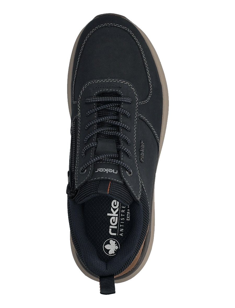 Rieker - 06002-14 - lave sneakers - blue - 3