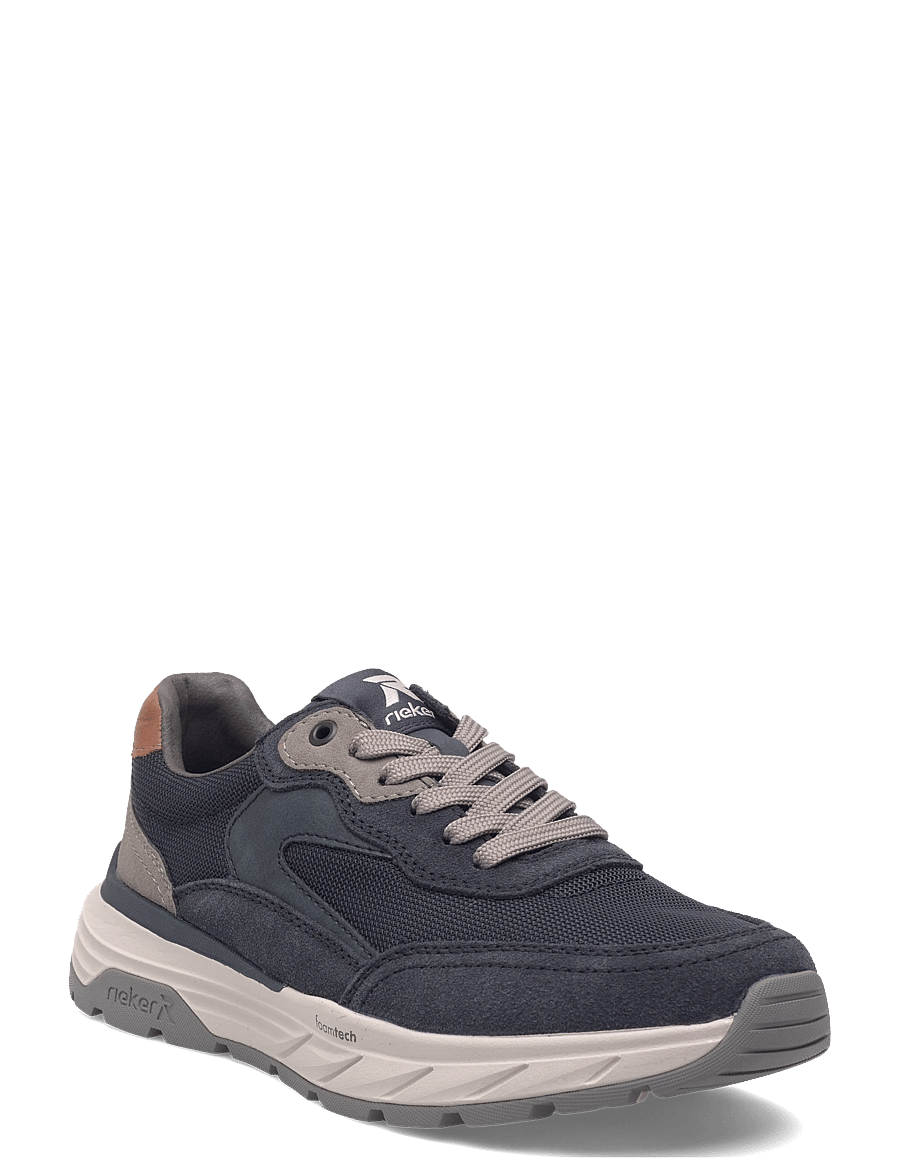 Rieker - Rieker Men's shoes 06100-25 Brown - low-top sneaker - blue - 0