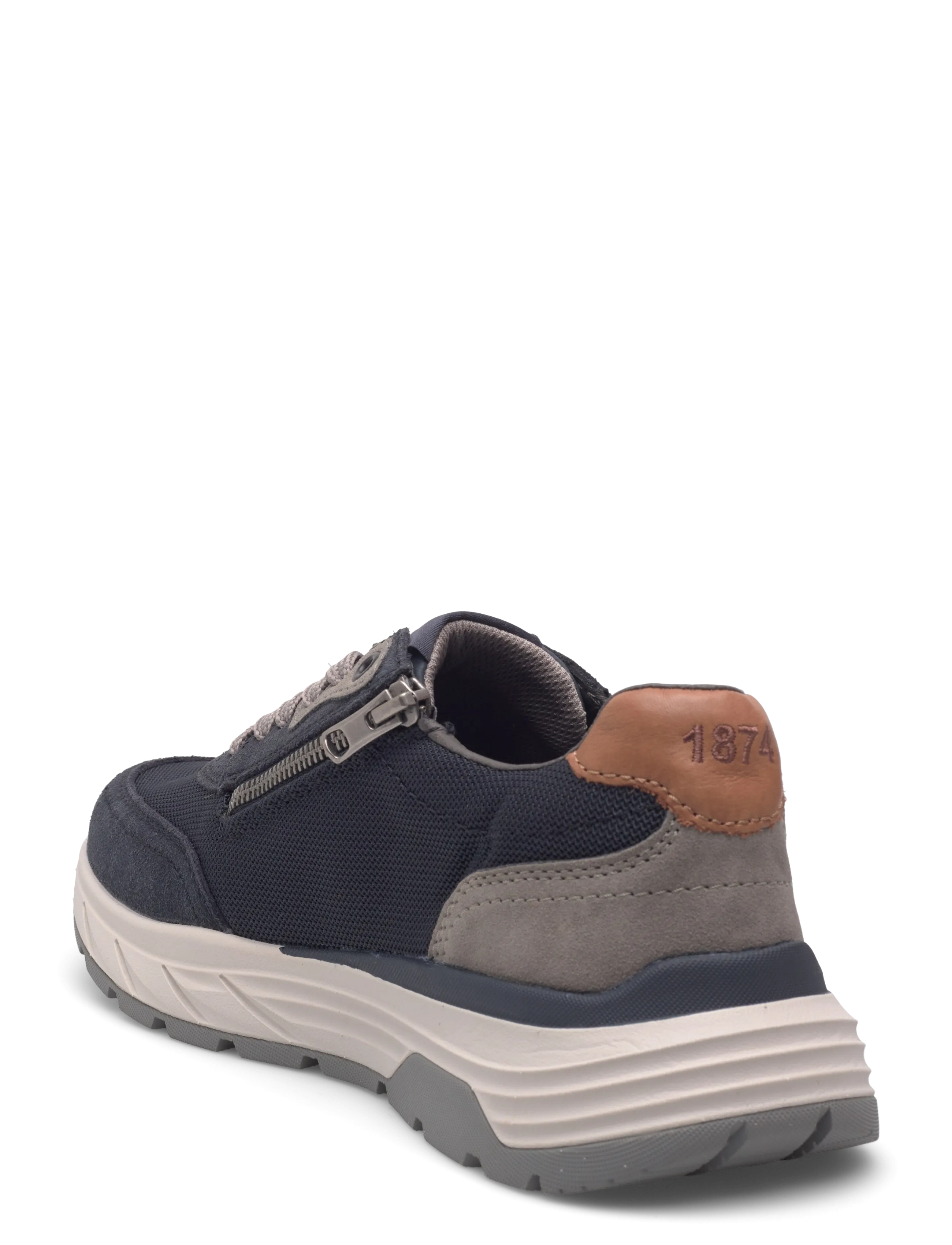 Rieker - Rieker Men's shoes 06100-25 Brown - niedriger schnitt - blue - 2