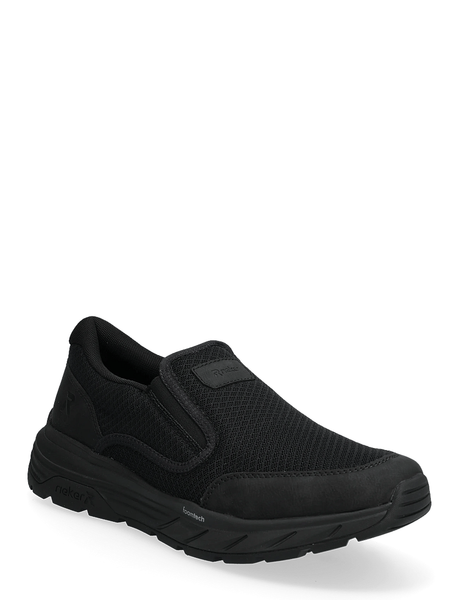 Rieker - Men's shoes - slip-on sneakers - black - 0