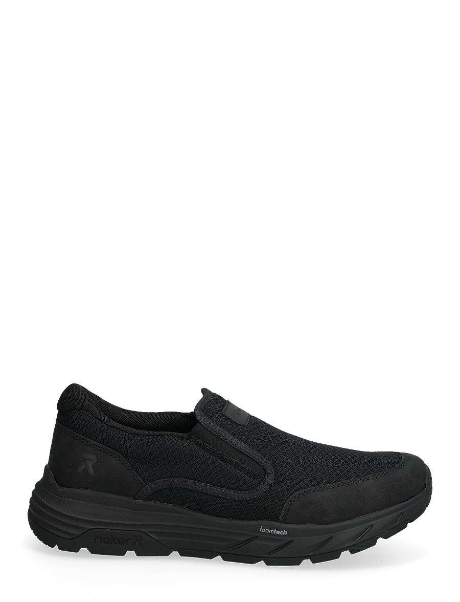 Rieker - Men's shoes - slip-on sneakers - black - 1