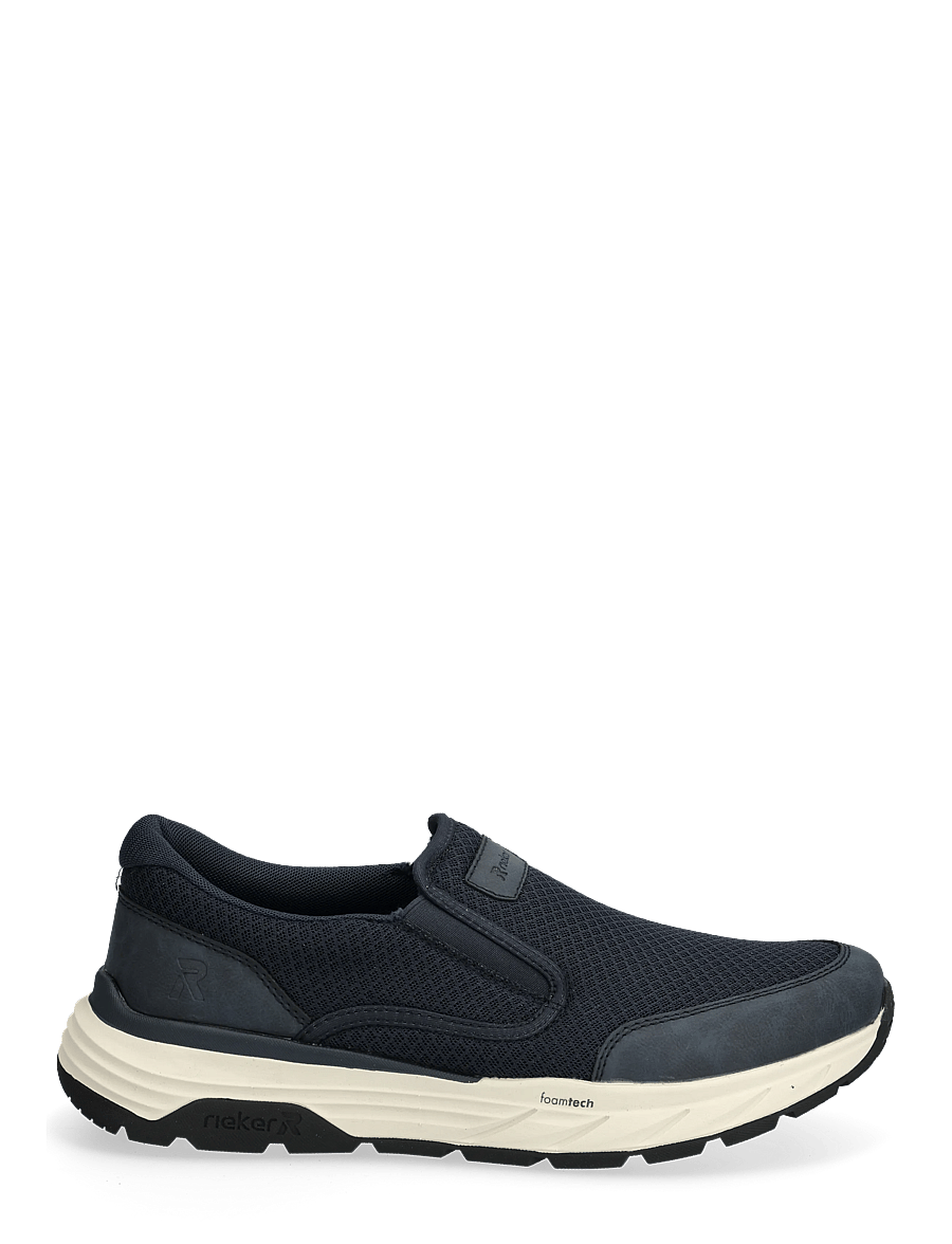 Rieker - Men's shoes - slip-on tossud - blue - 1