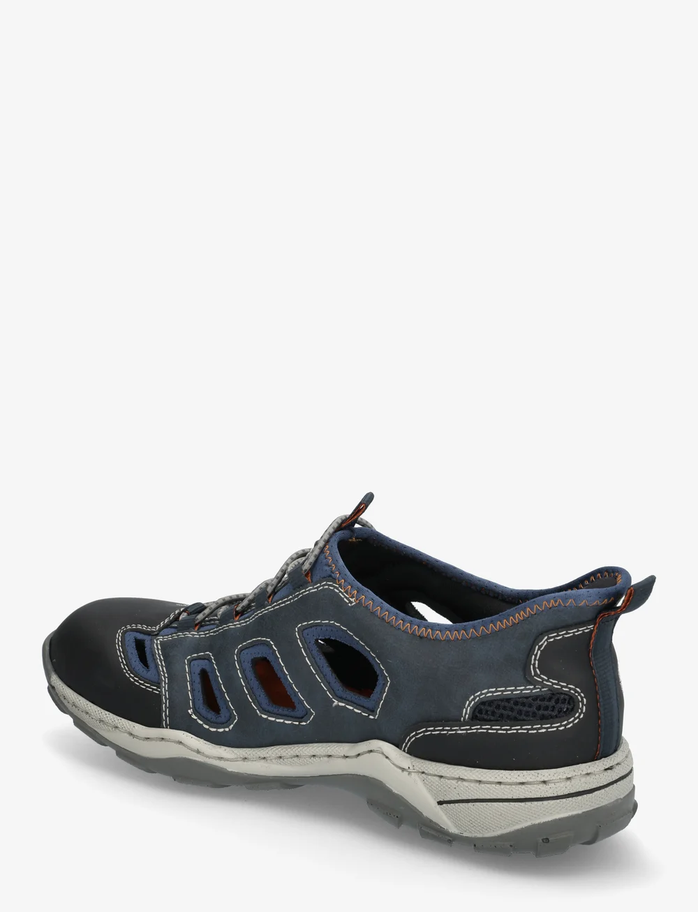 Rieker - 08078-14 - niedriger schnitt - blue - 2