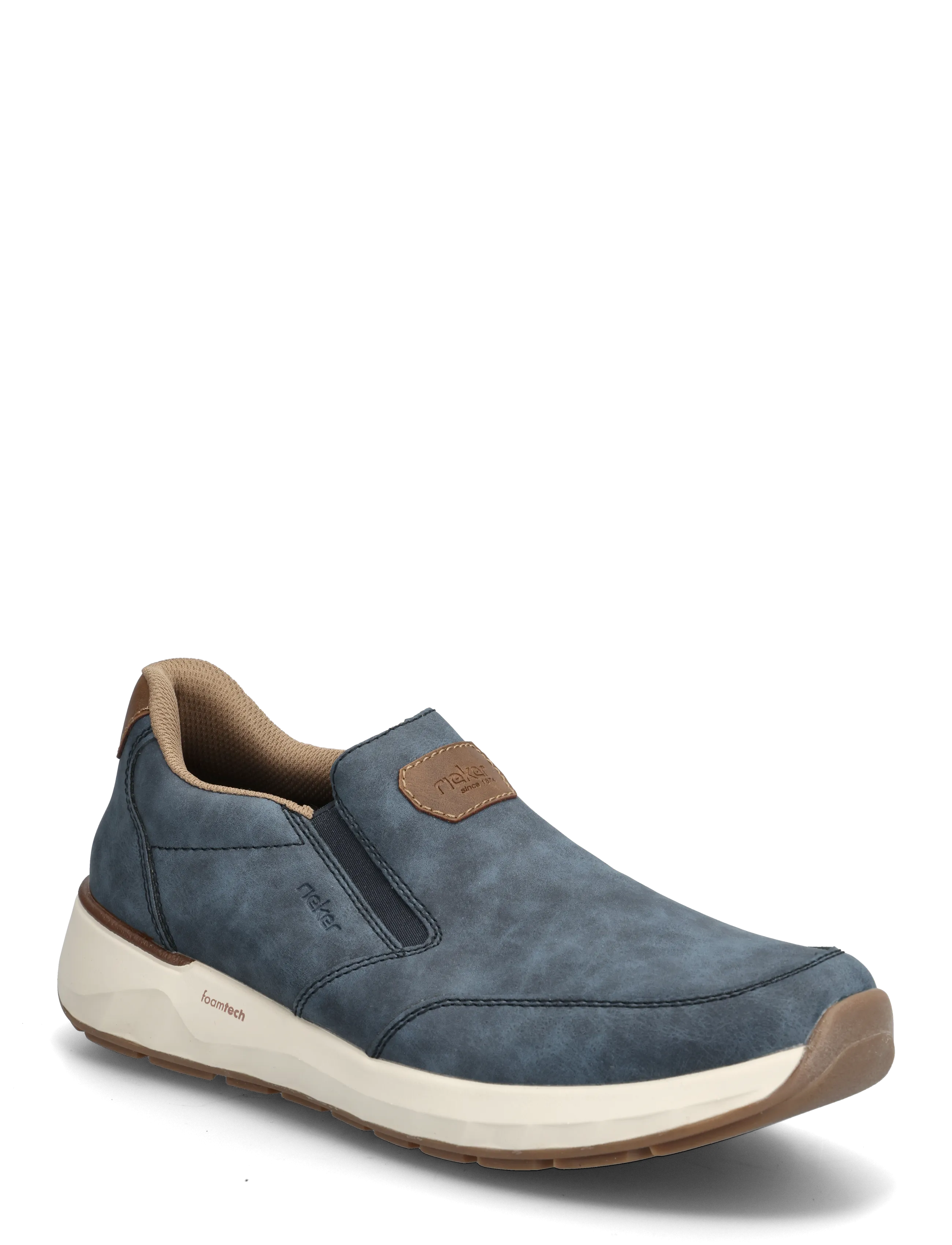 Rieker 11550-15, 41, Sneakers, Blau - Slip On Männerswear