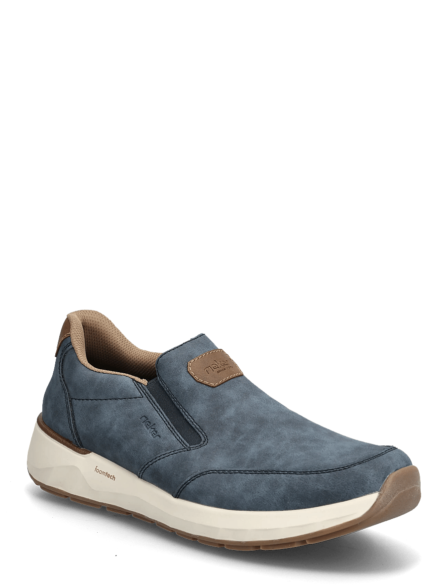 Rieker - 11550-15 - slip-on sneaker - blue - 0
