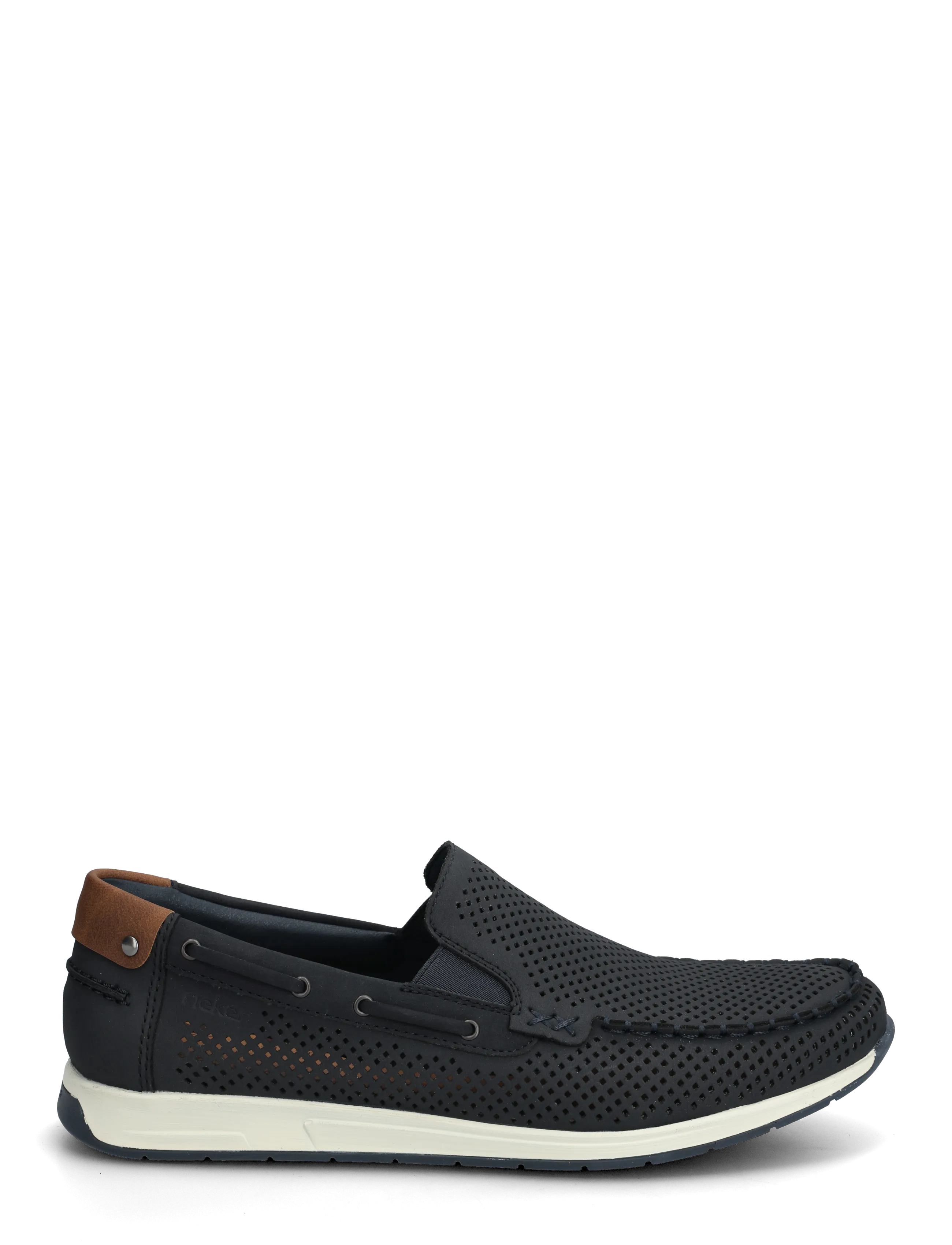 Rieker - 11957-14 - chaussure bateau - blue - 1