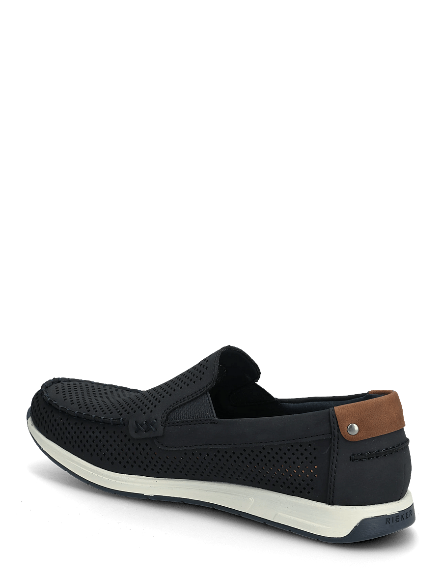 Rieker - 11957-14 - mokassins - blue - 2