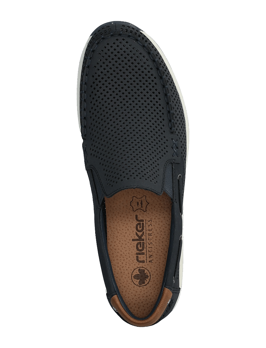 Rieker - 11957-14 - mokassins - blue - 3