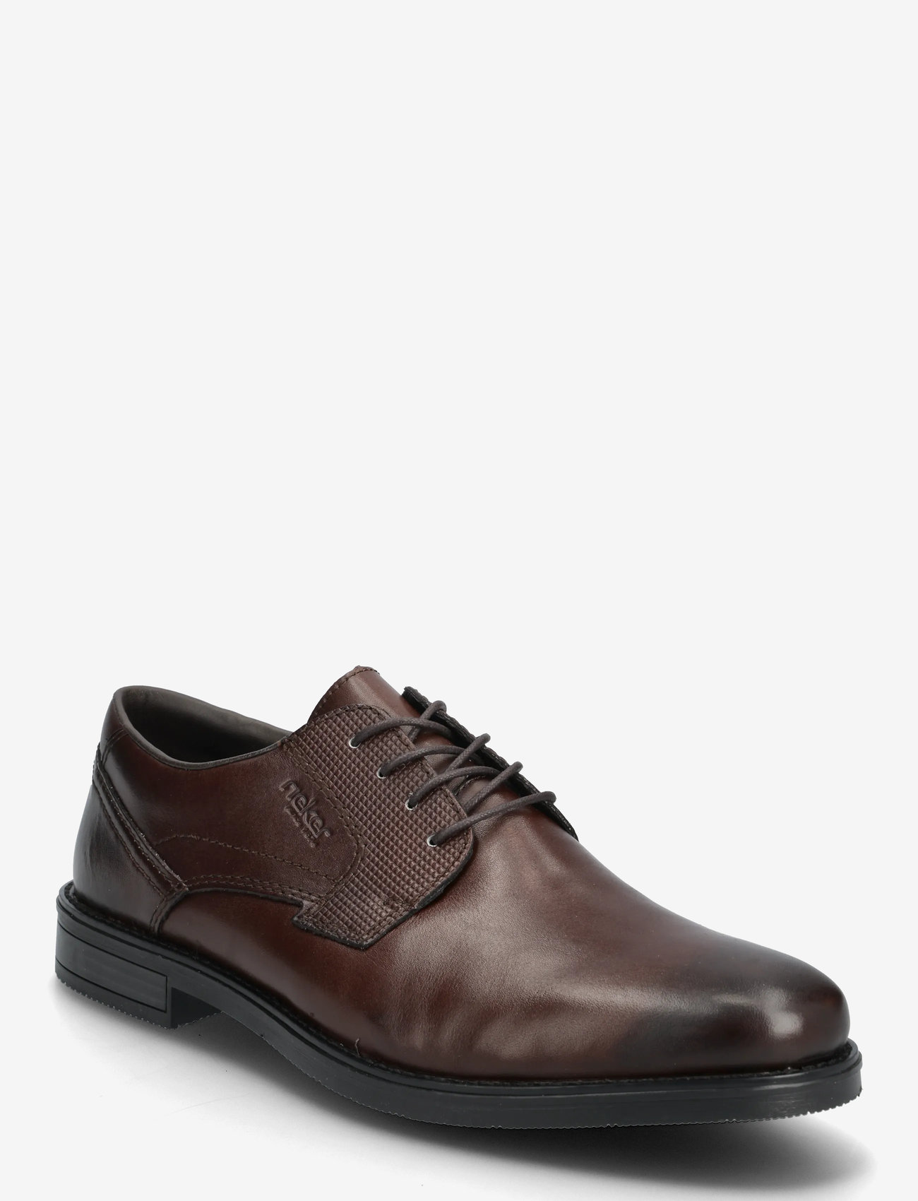 Rieker - 13523 - derby sko - dark brown - 0