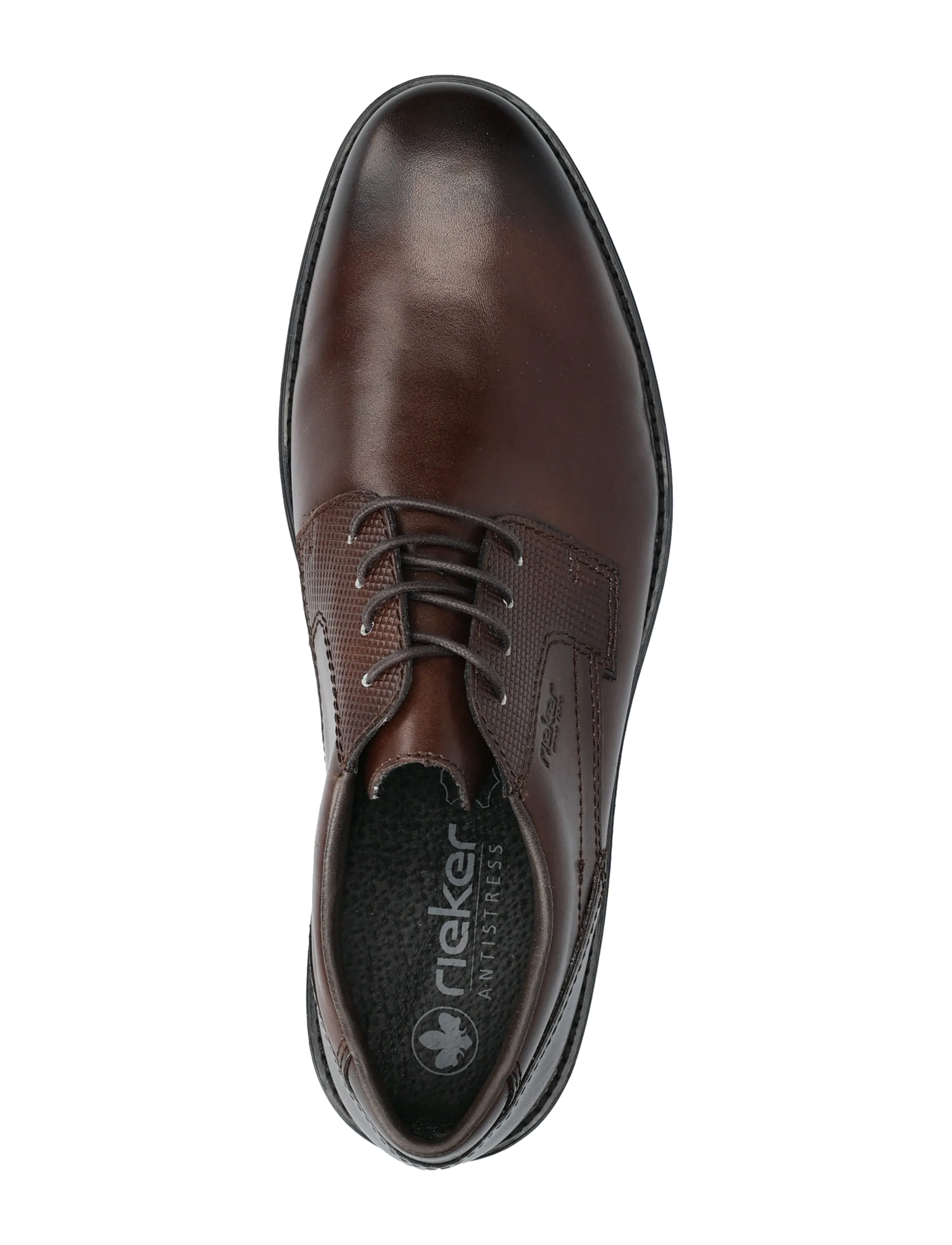 Rieker - 13523-24 - derby sko - dark brown - 3