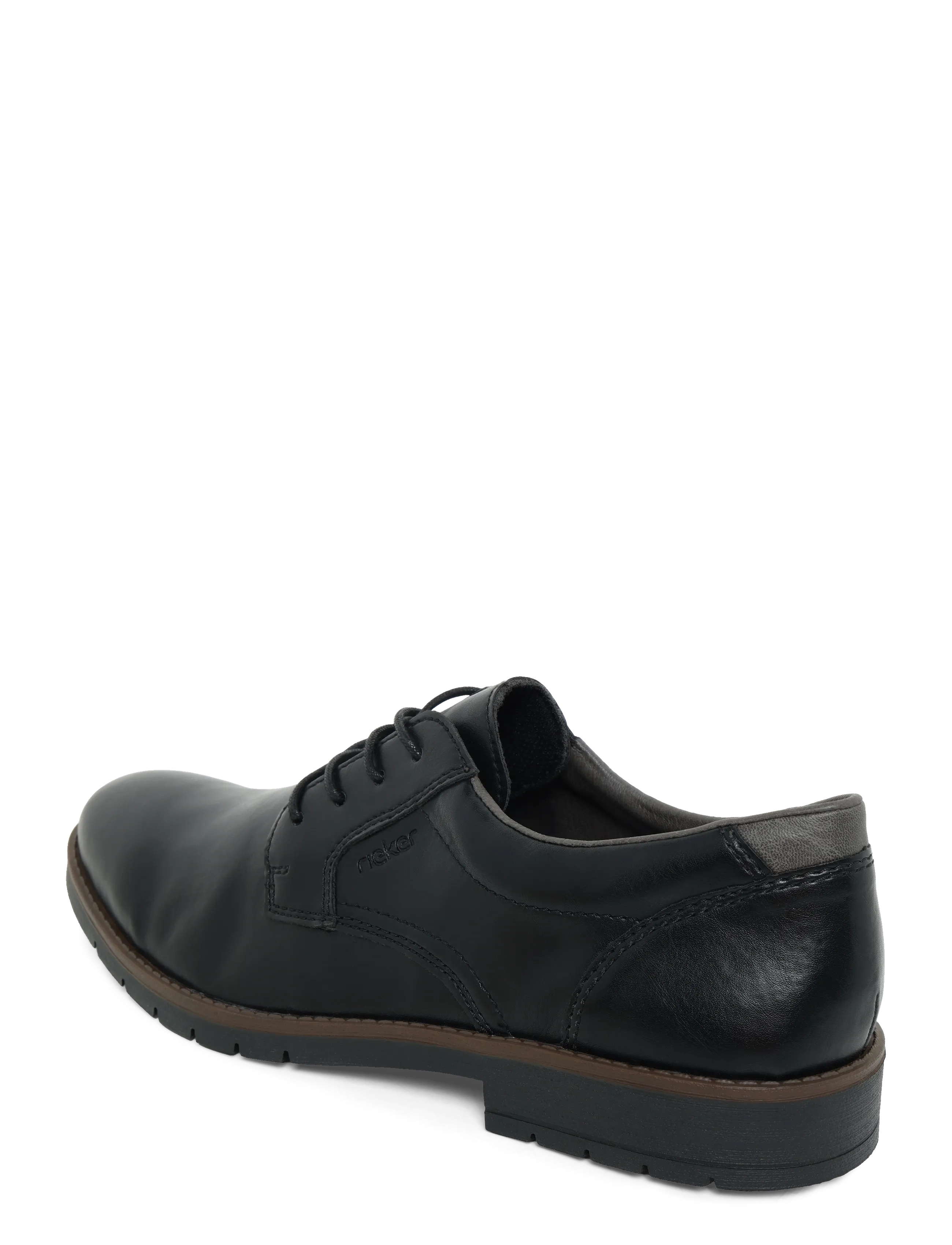 Rieker - 13900-00 - derby sko - black - 1