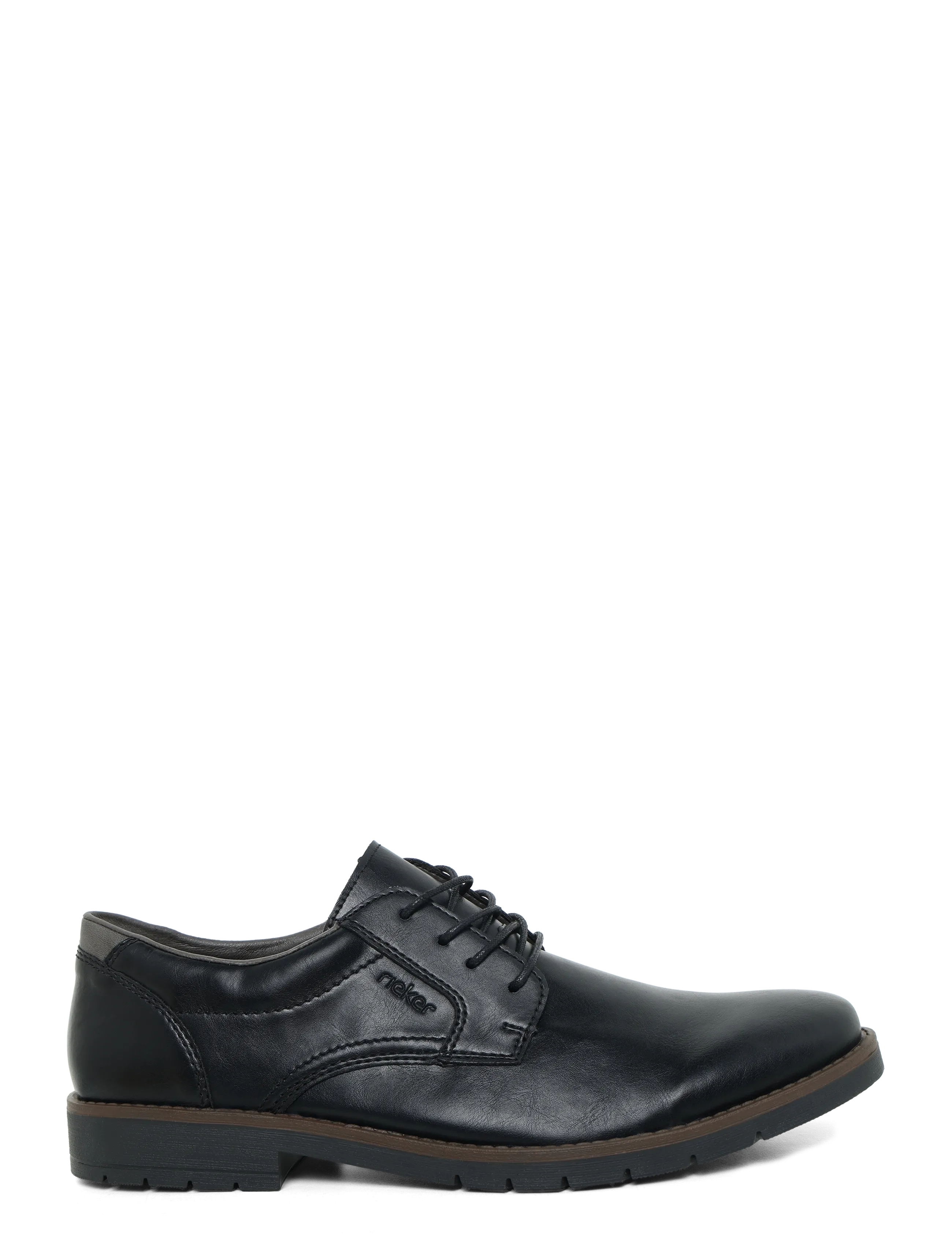 Rieker - 13900-00 - derby sko - black - 2