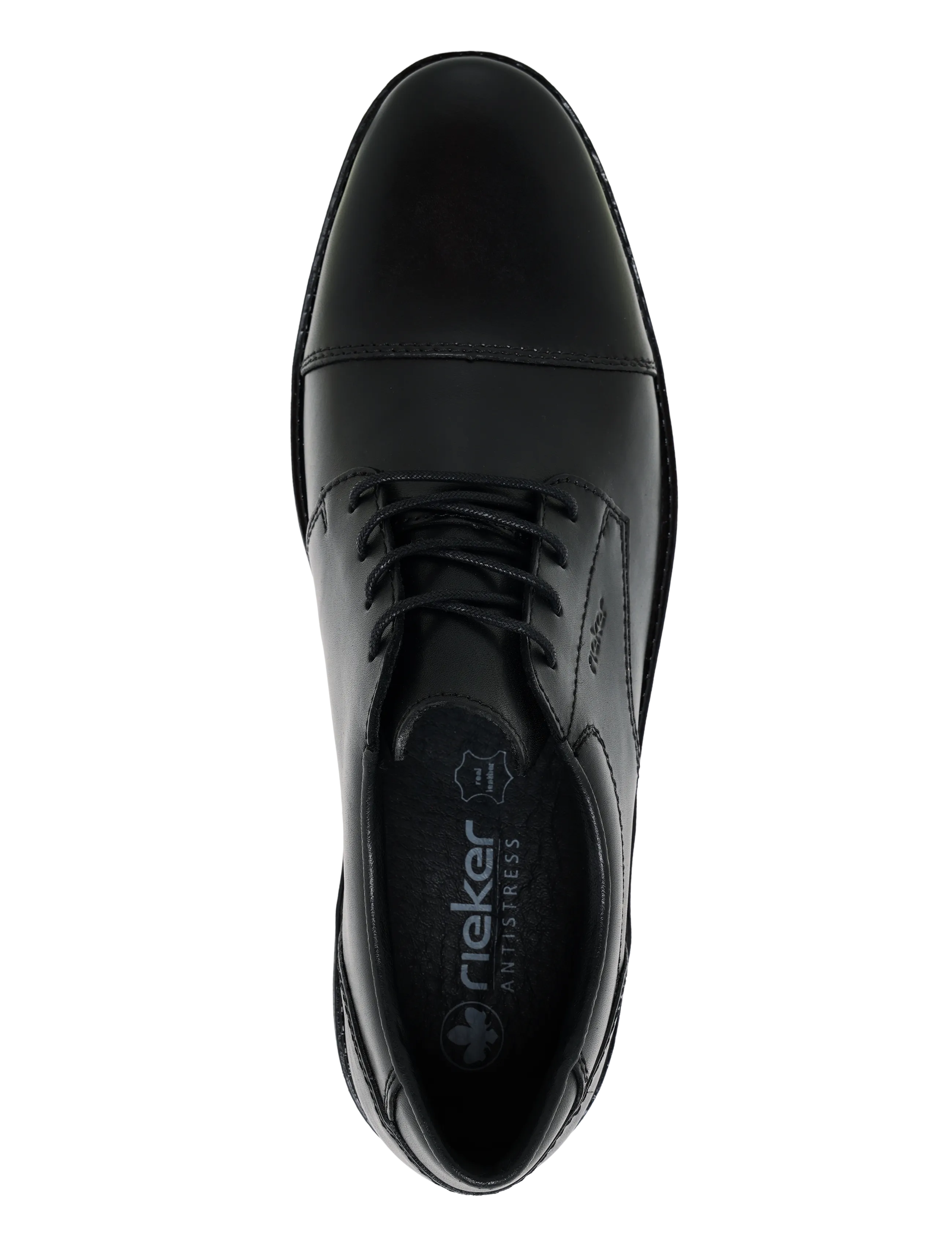 Rieker - 13901-25 - derby sko - black - 3