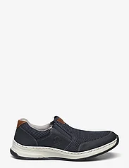 Rieker - 14363-14 - sportiska stila apavi bez aizdares - blue - 1