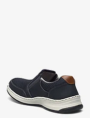 Rieker - 14363-14 - sportiska stila apavi bez aizdares - blue - 2