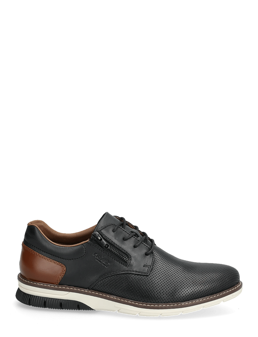 Rieker - Men's shoes - low-top sneaker - black - 1