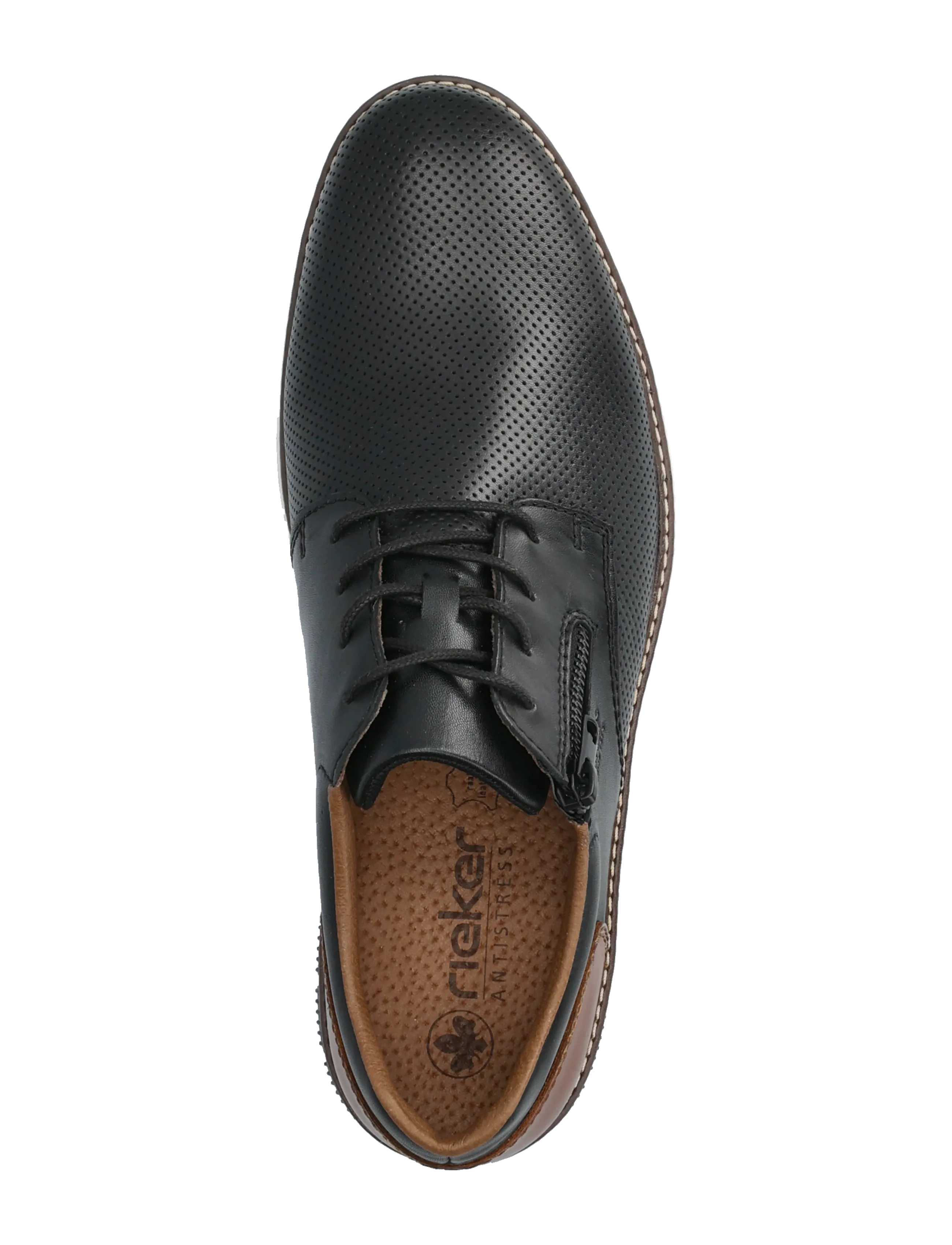Rieker - 14412-24 - niedriger schnitt - black - 3