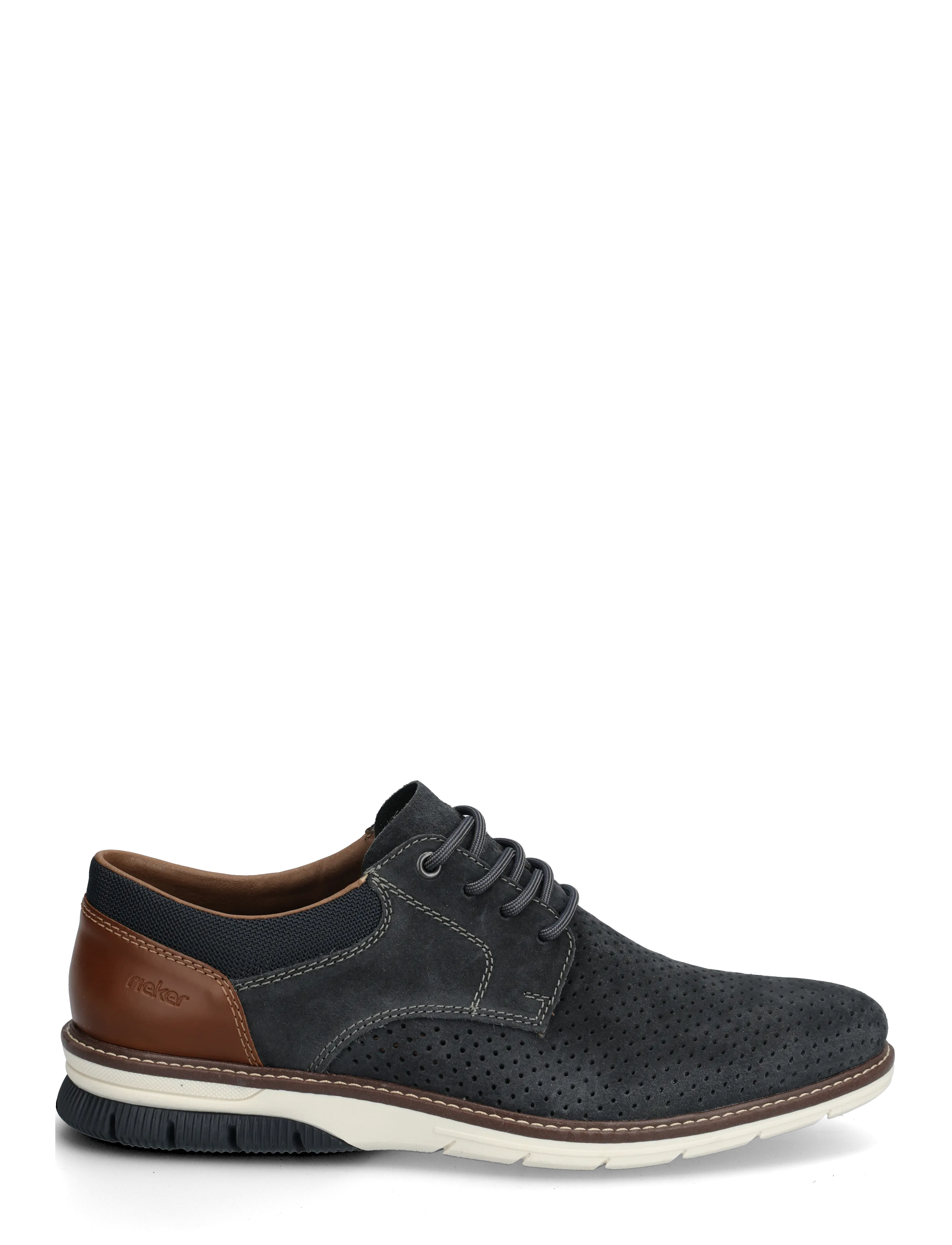 Rieker - 14425-20 - derby sko - blue - 1