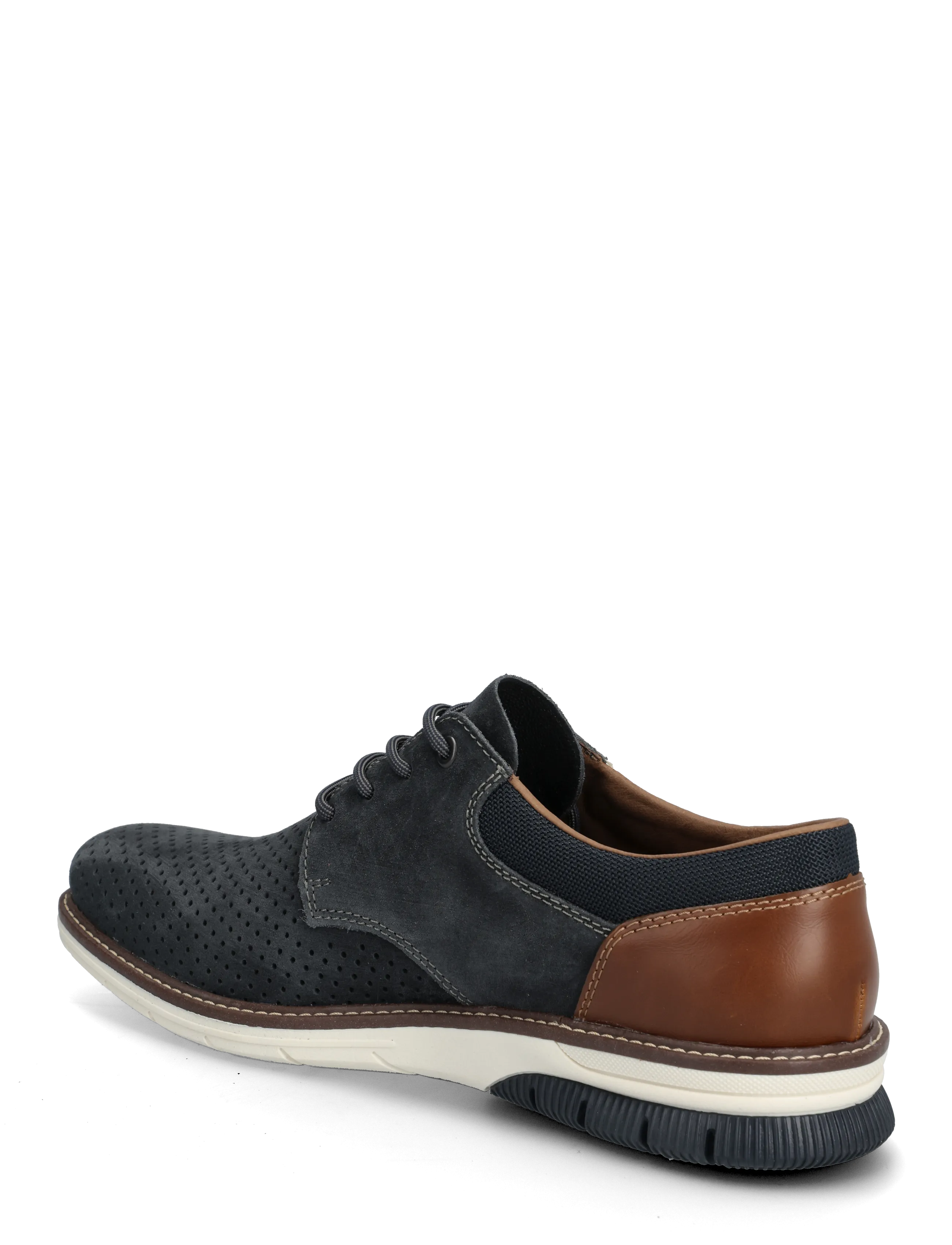 Rieker - 14425-20 - derby sko - blue - 2