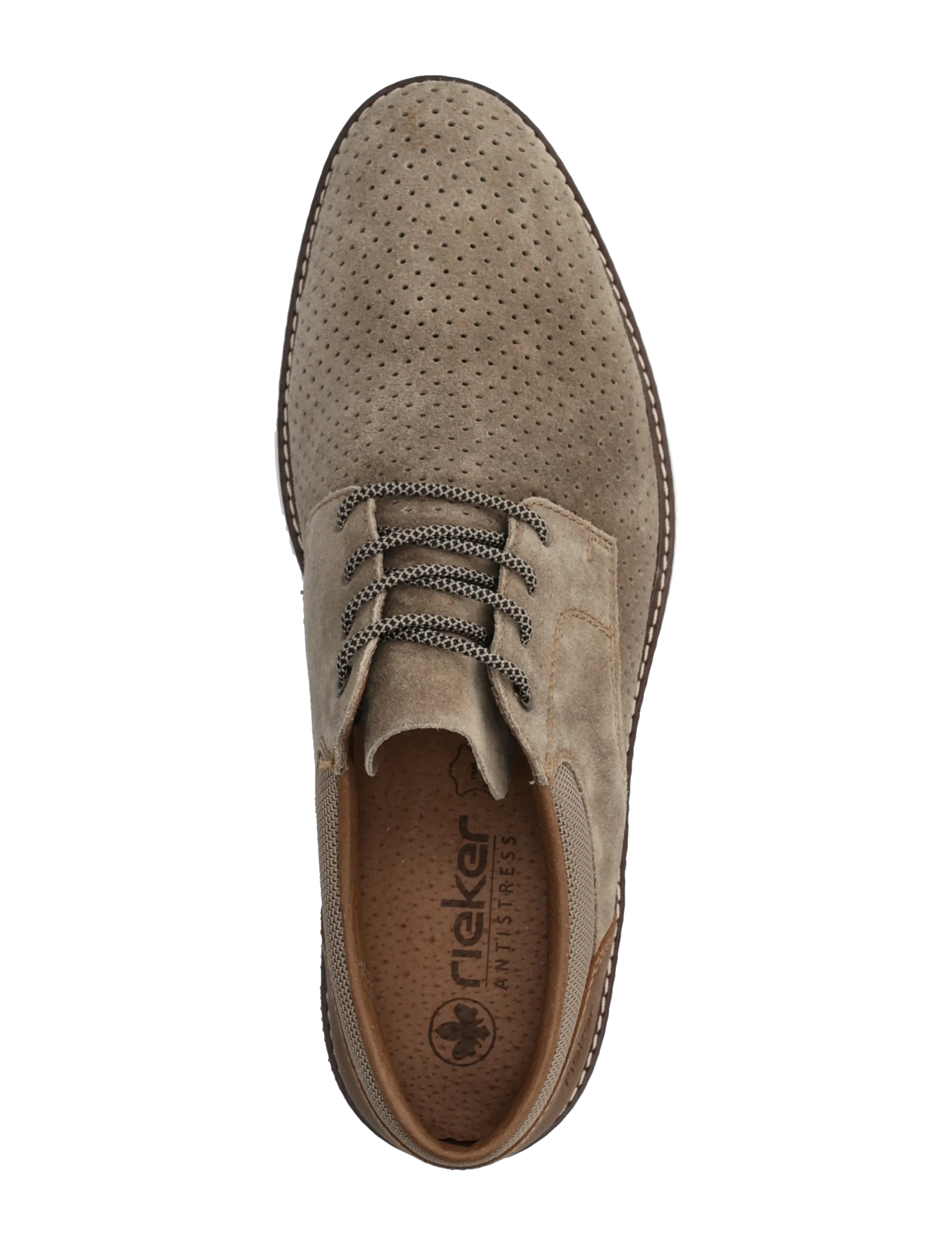 Rieker - 14425-20 - derby kingad - brown - 3