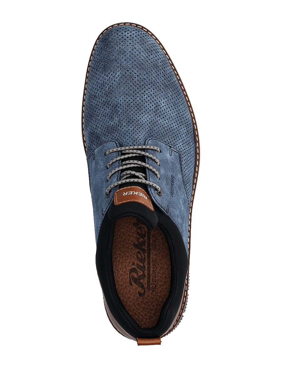Rieker - 14450-14 - low-top sneaker - blue - 3
