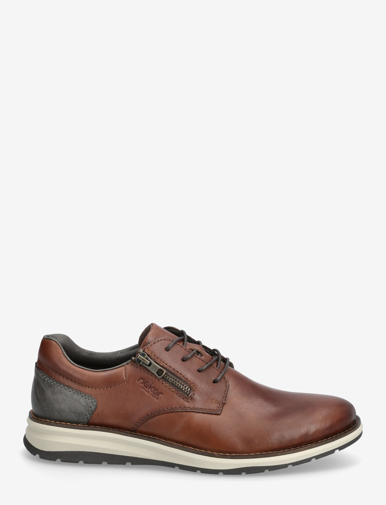 Rieker - Rieker Men's shoes 14706-00 Black - derby sko - brown - 1