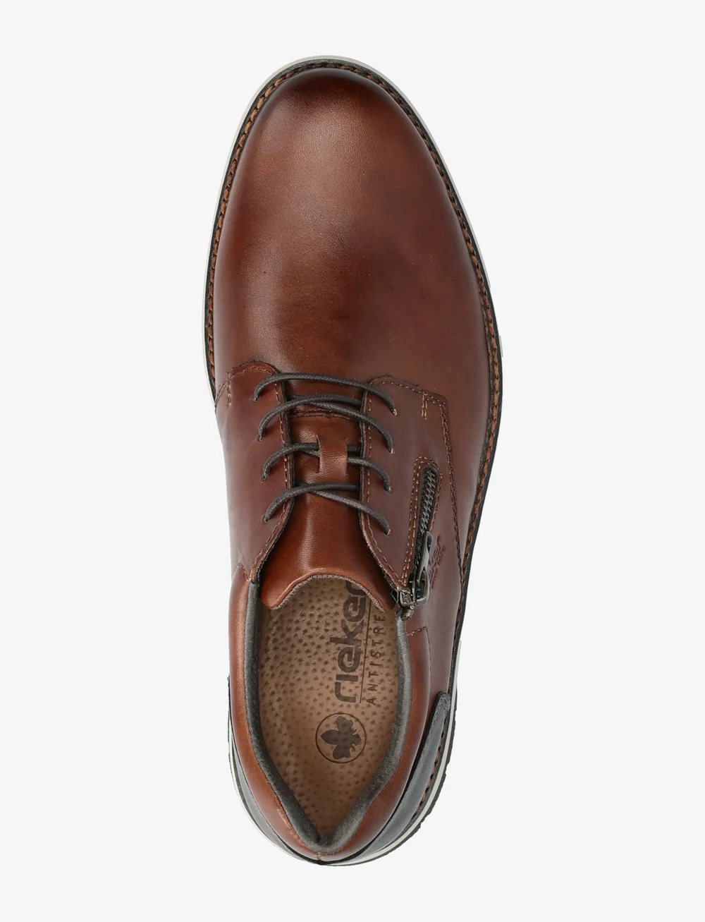 Rieker - 14706 - derby sko - brown - 3