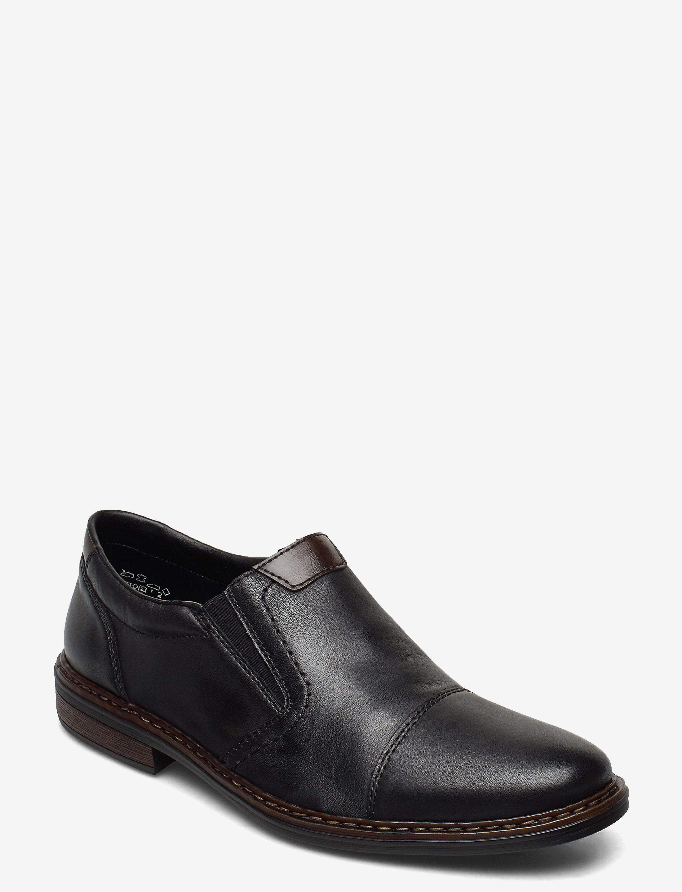 Rieker 17659, Herren, Kappennaht Loafer, Schwarz, Gr.41