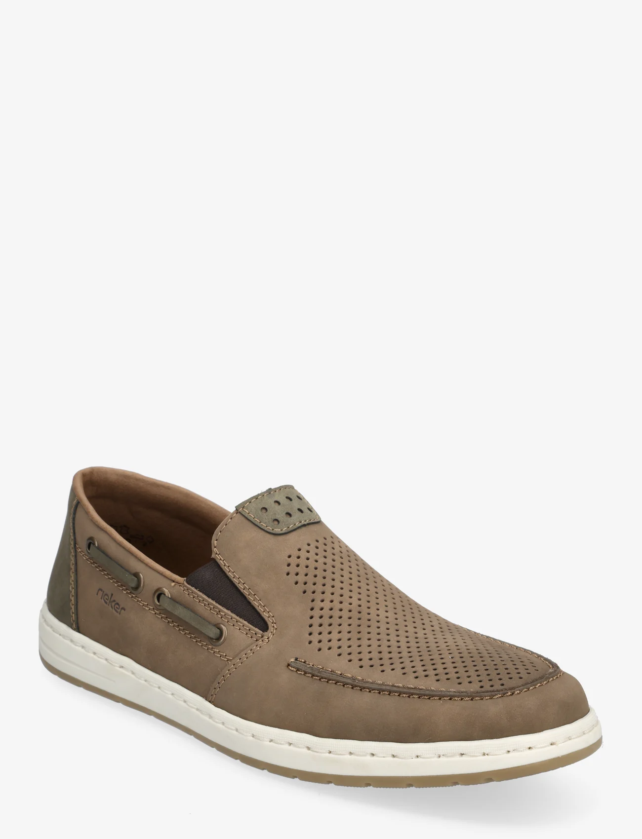 Rieker - 18266-26 - slip on sneakers - brown - 0