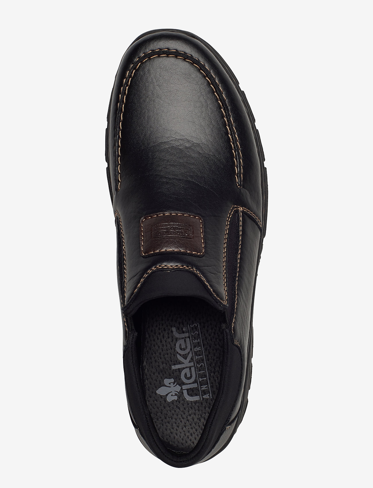 Rieker - 19961 - loafers - black - 3