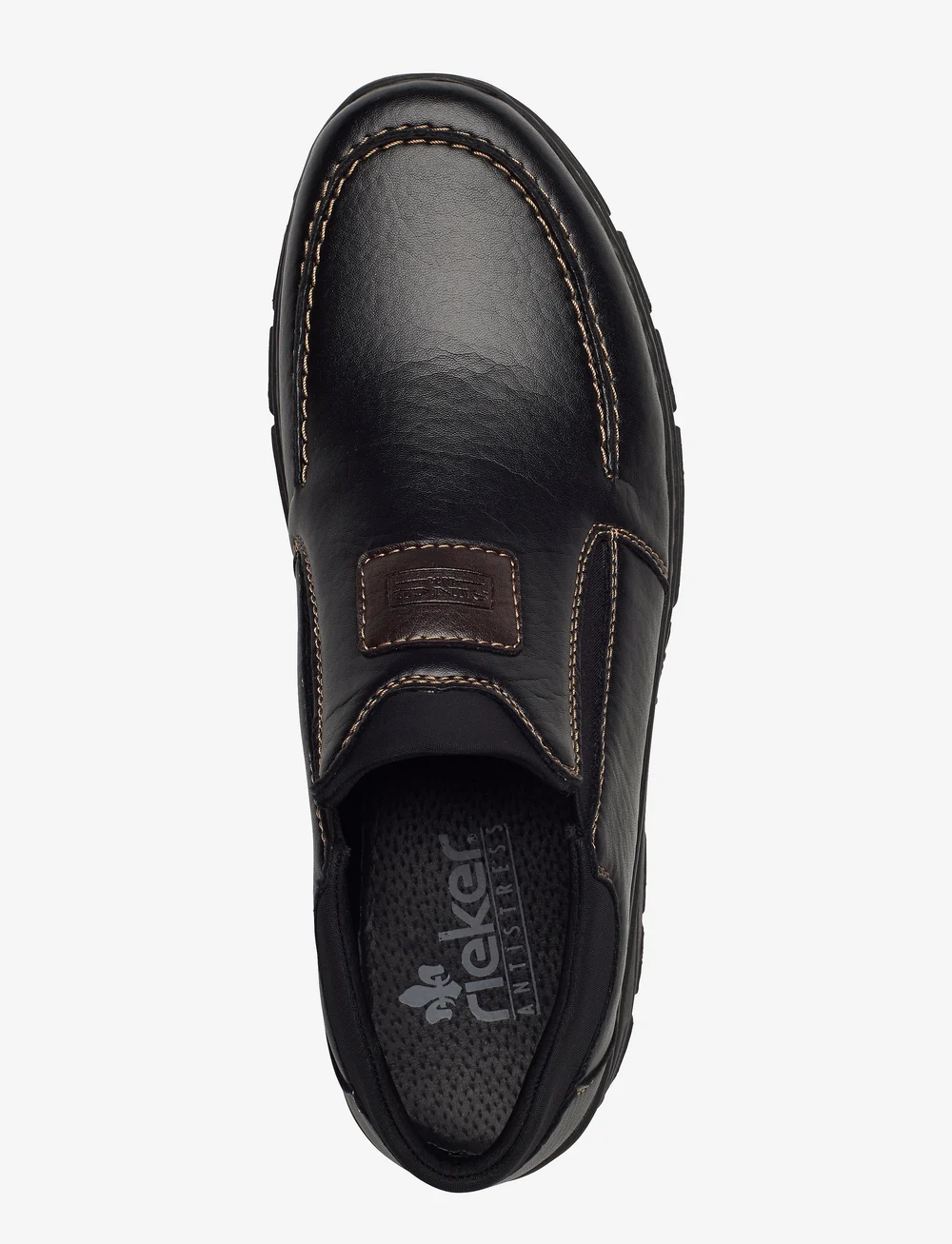 Rieker - 19961 - loafers - black - 3
