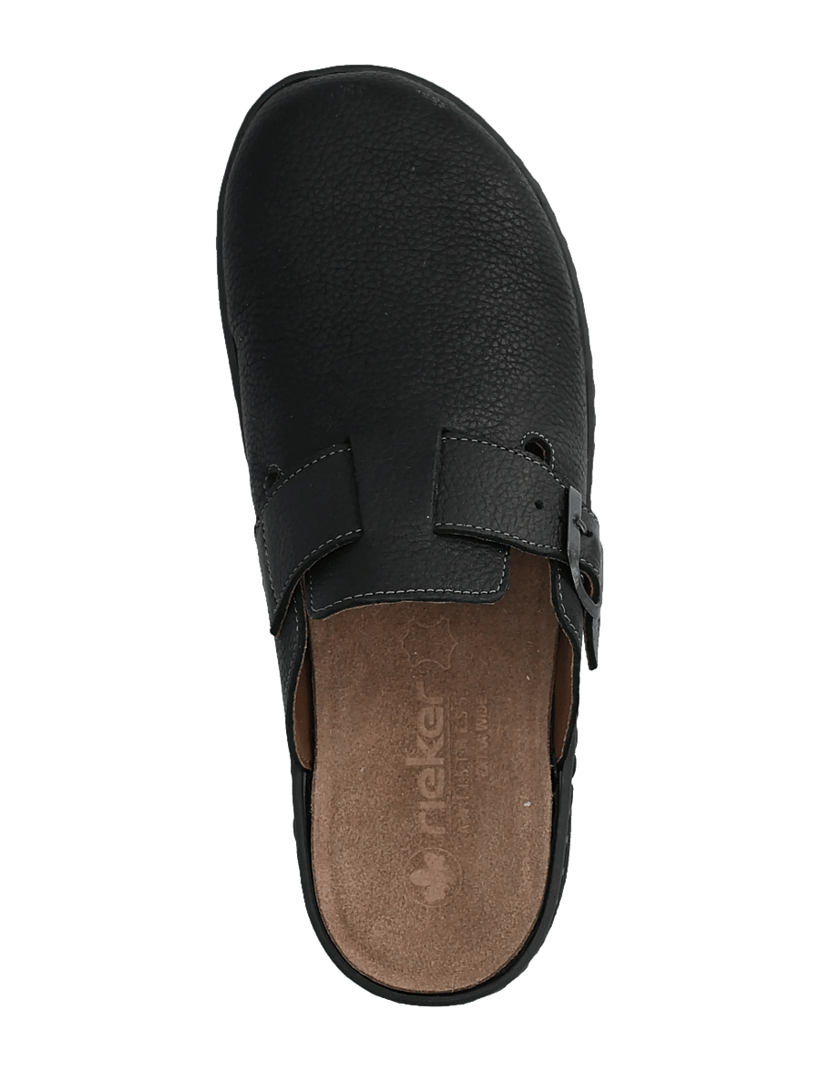 Rieker - 20394-00 - pantoletten & clogs - black - 3