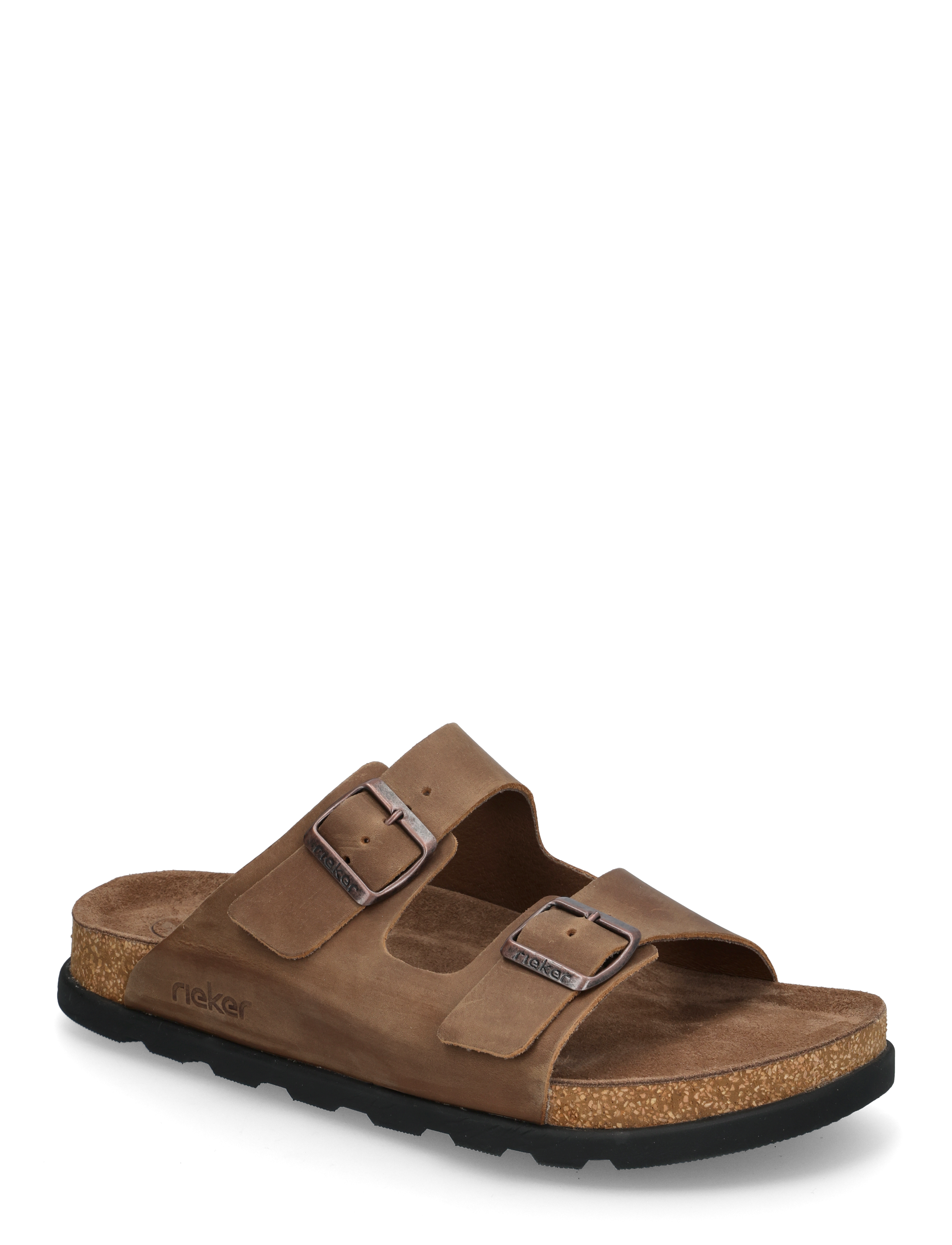 Rieker Mens Sandals, 47, Summer Schuhe, Braun - Männerswear