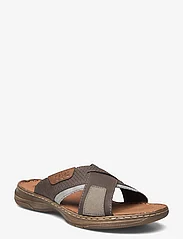 Rieker - 21491-14 - sandals - brown - 0