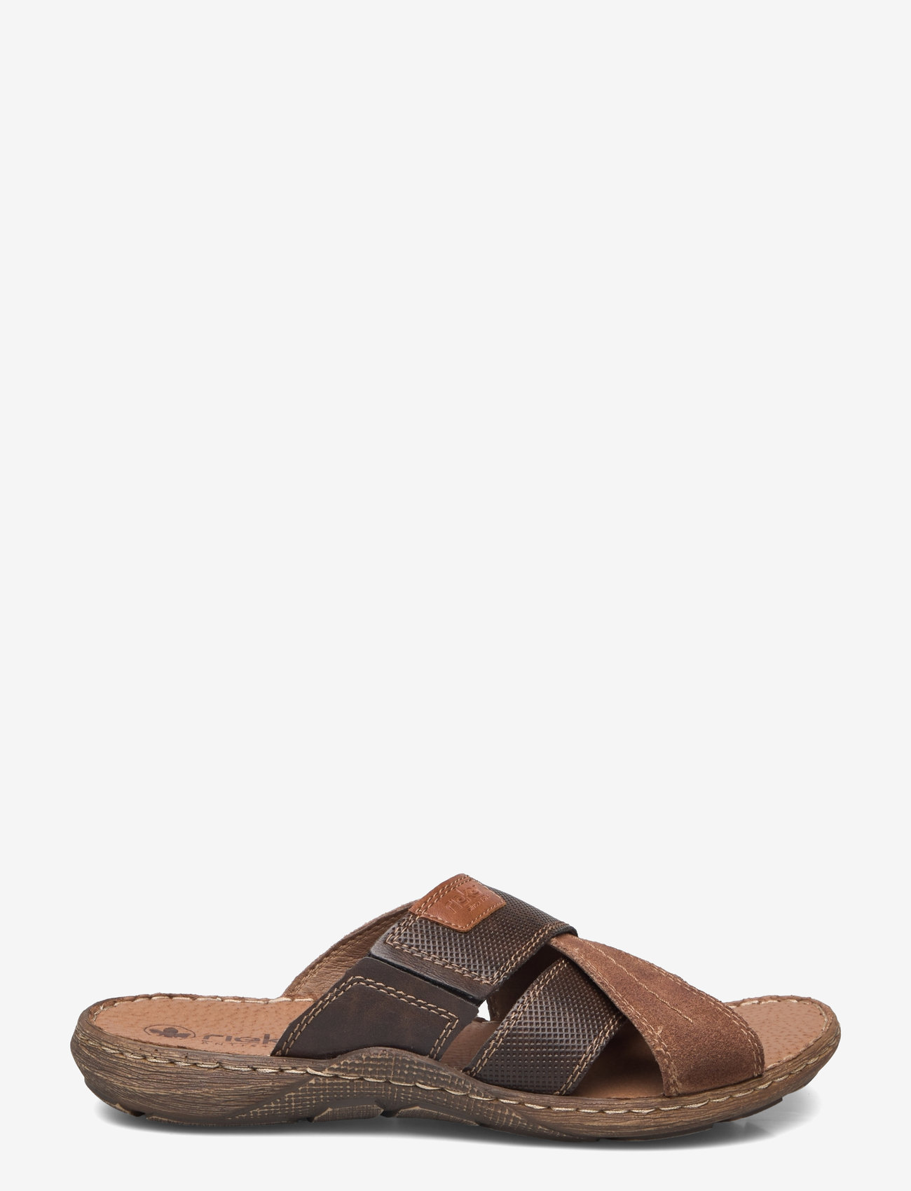 Rieker - Rieker mens sandals 22053-25 brown - mænd - brown - 1