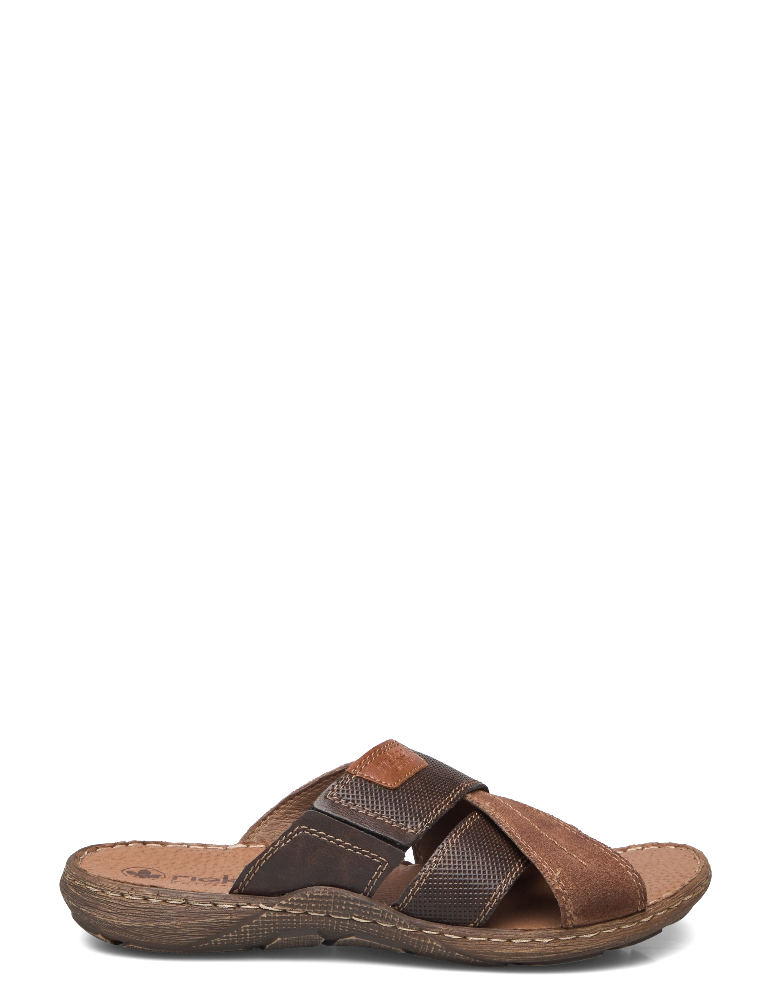 Rieker - Rieker mens sandals 22053-25 brown - sandalen - brown - 1