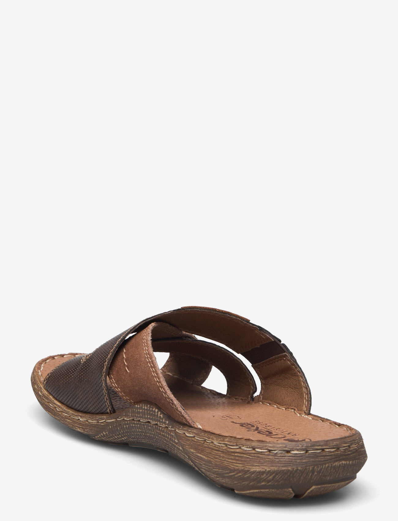 Rieker - Rieker mens sandals 22053-25 brown - mænd - brown - 2