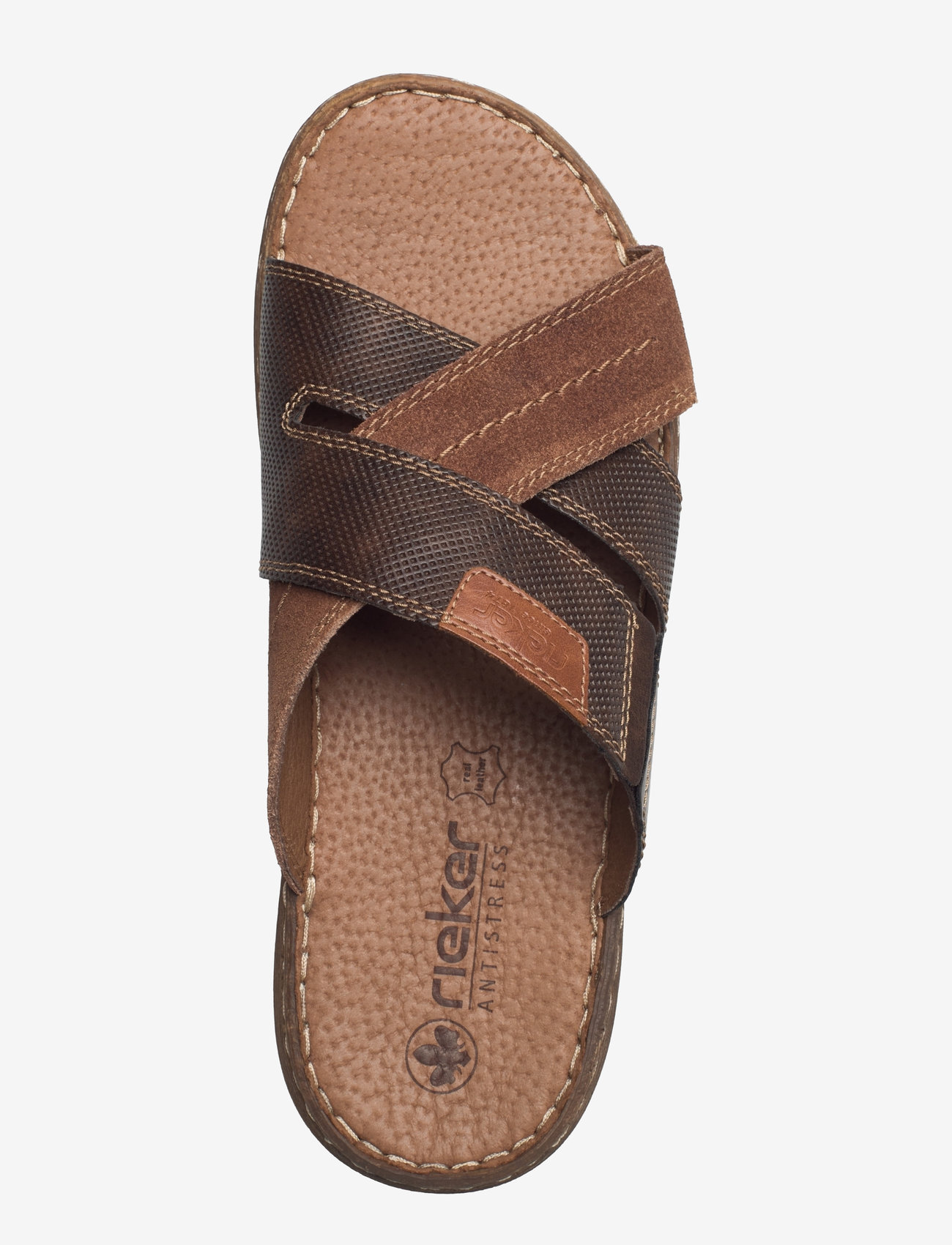 Rieker - Rieker mens sandals 22053-25 brown - mænd - brown - 3