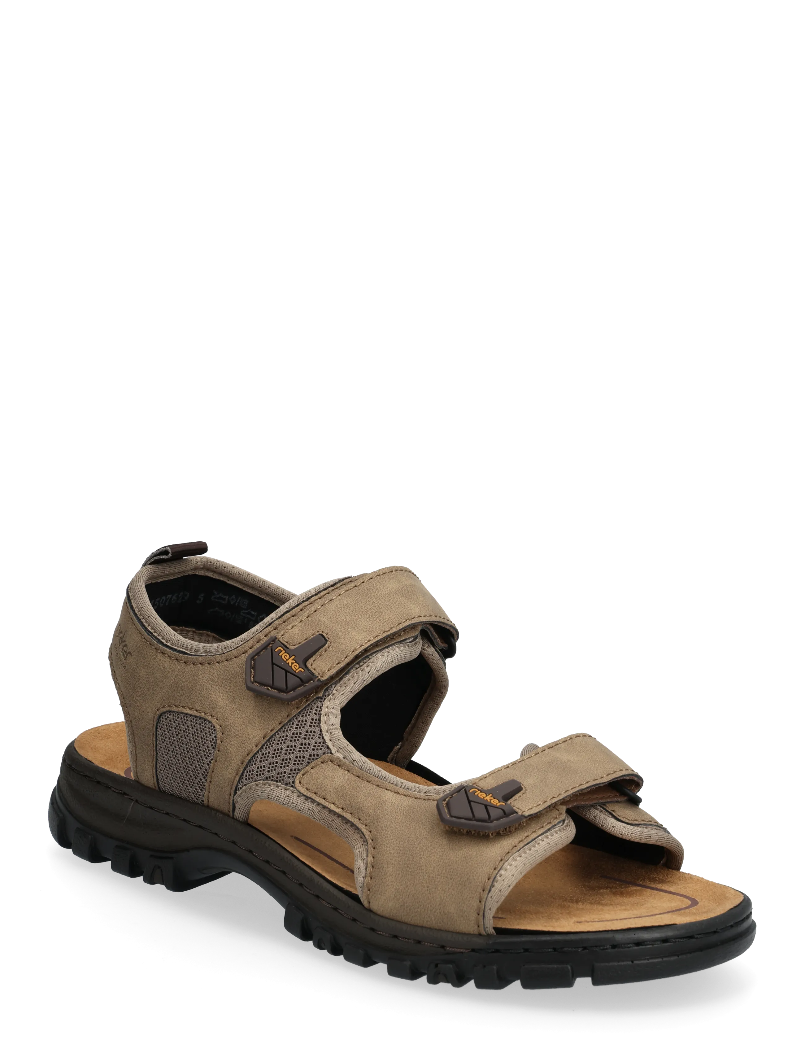 Rieker 25055-64, 42, Schuhe, Beige - Sandals, Männerswear