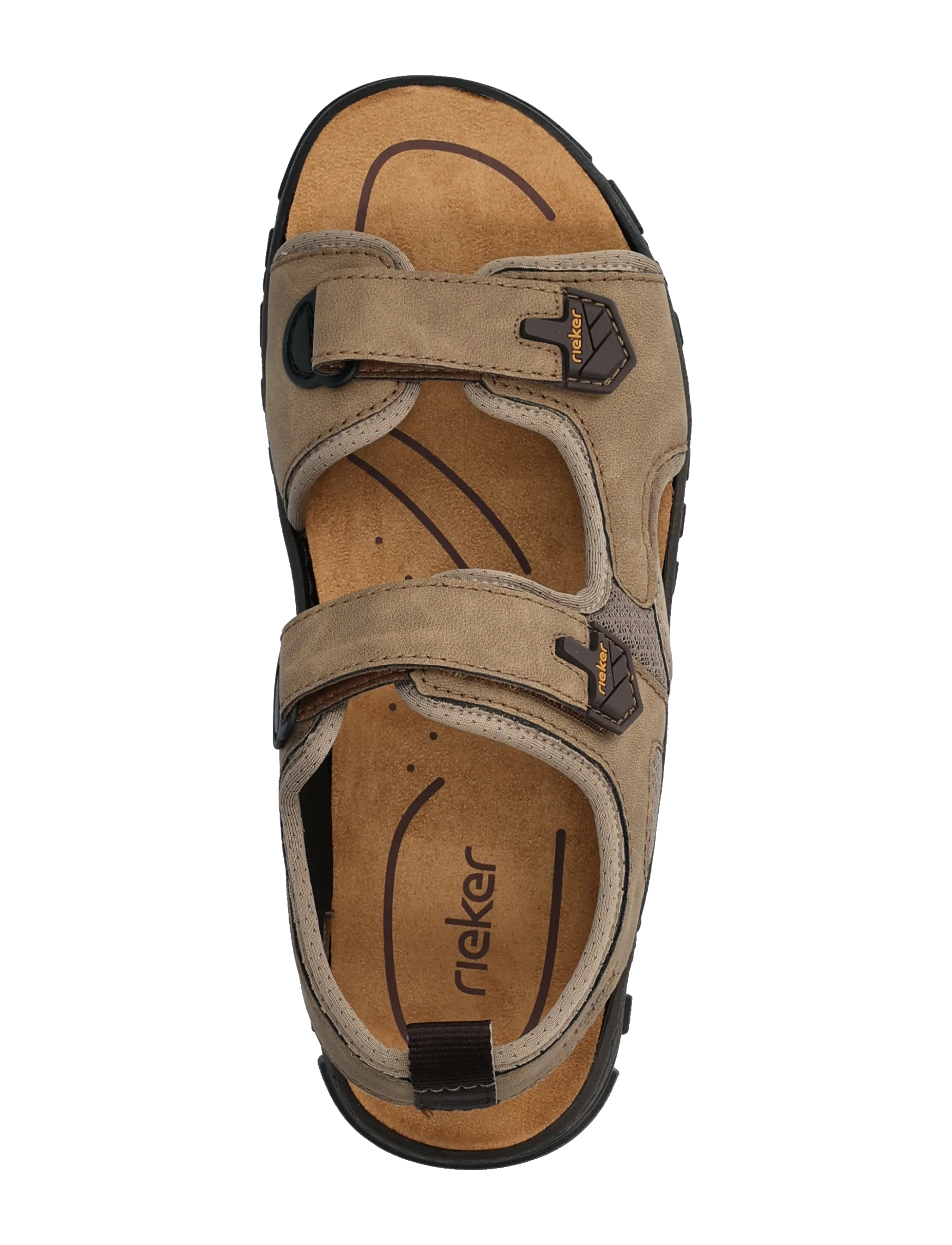 Rieker - 25055-64 - casual sandaler - beige - 3